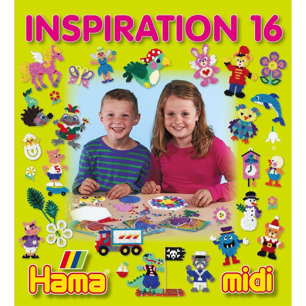Hama Perlen Bügelperlen Hama Inspirationen 16 für Midi-Bügelperlen