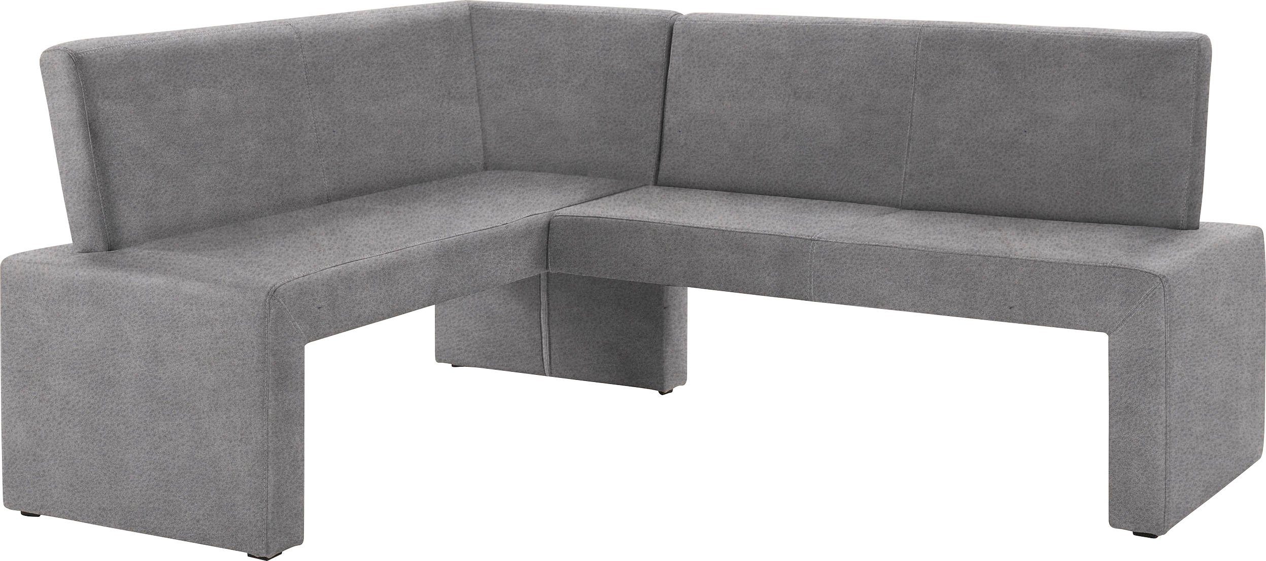 Home affaire Eckbank Barcelona, In verschiedenen Stoffen und Farben