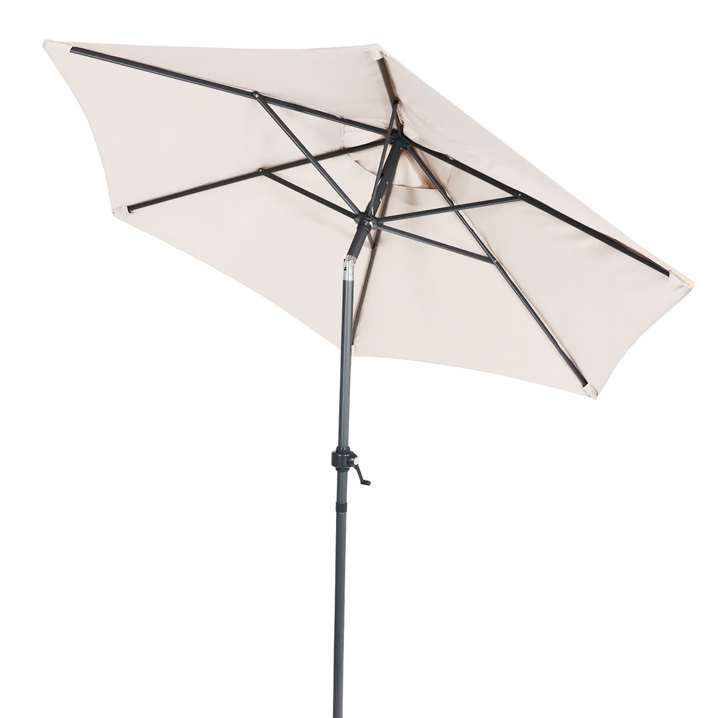 Spetebo Sonnenschirm Sonnenschirm 200 cm mit günstig online kaufen