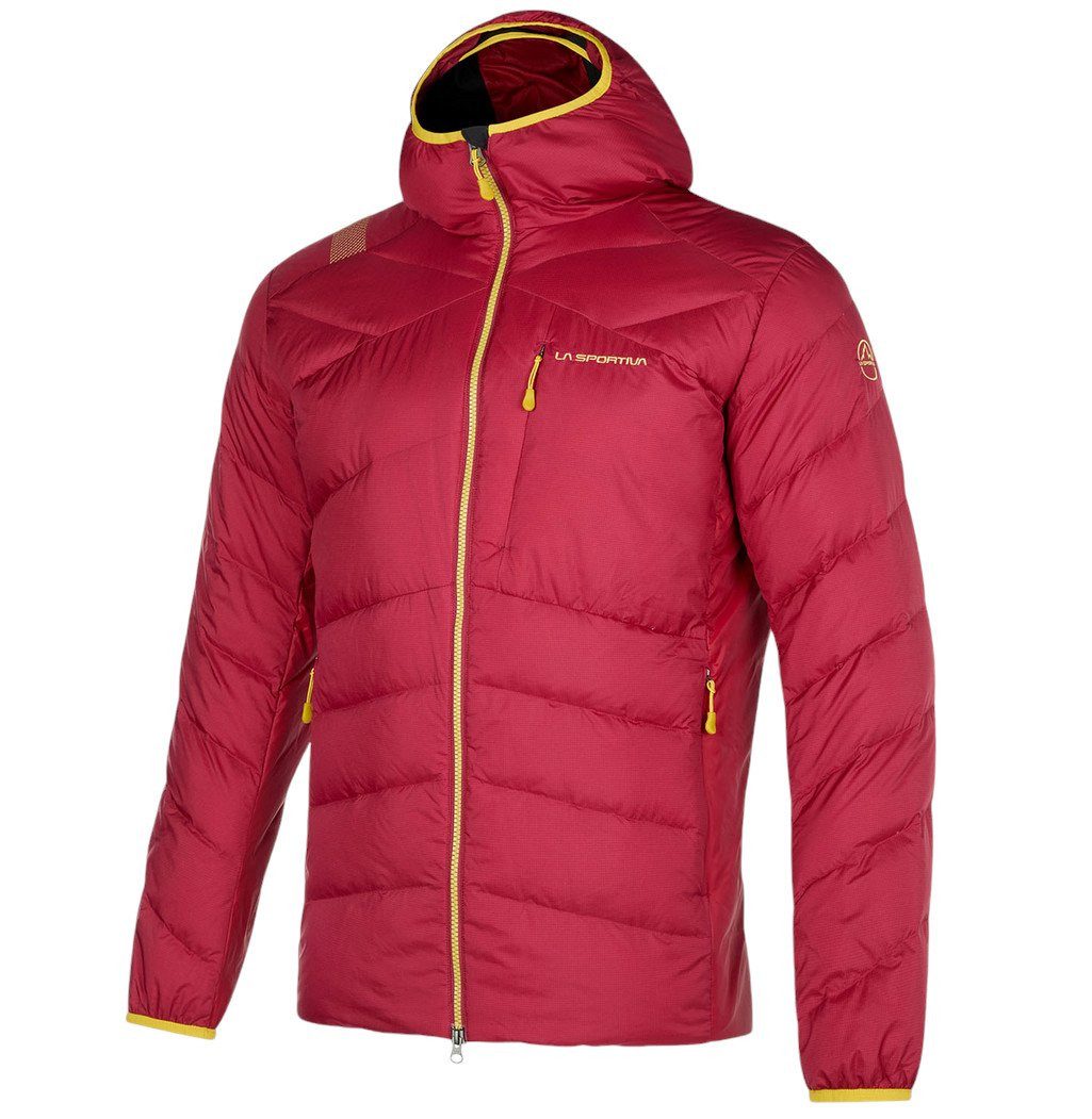 La Sportiva Winterjacke Titan Down weinrot Herren