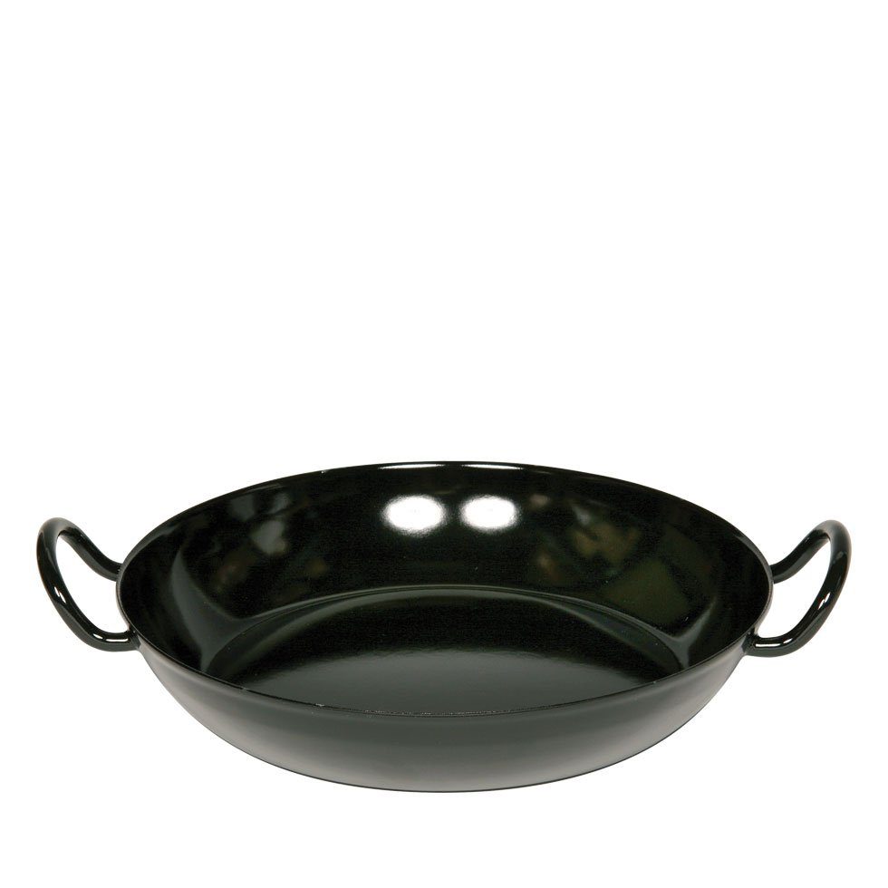 Riess Bratpfanne Classic Schwarzemaille, Schlemmerpfanne 26 cm - Emaille