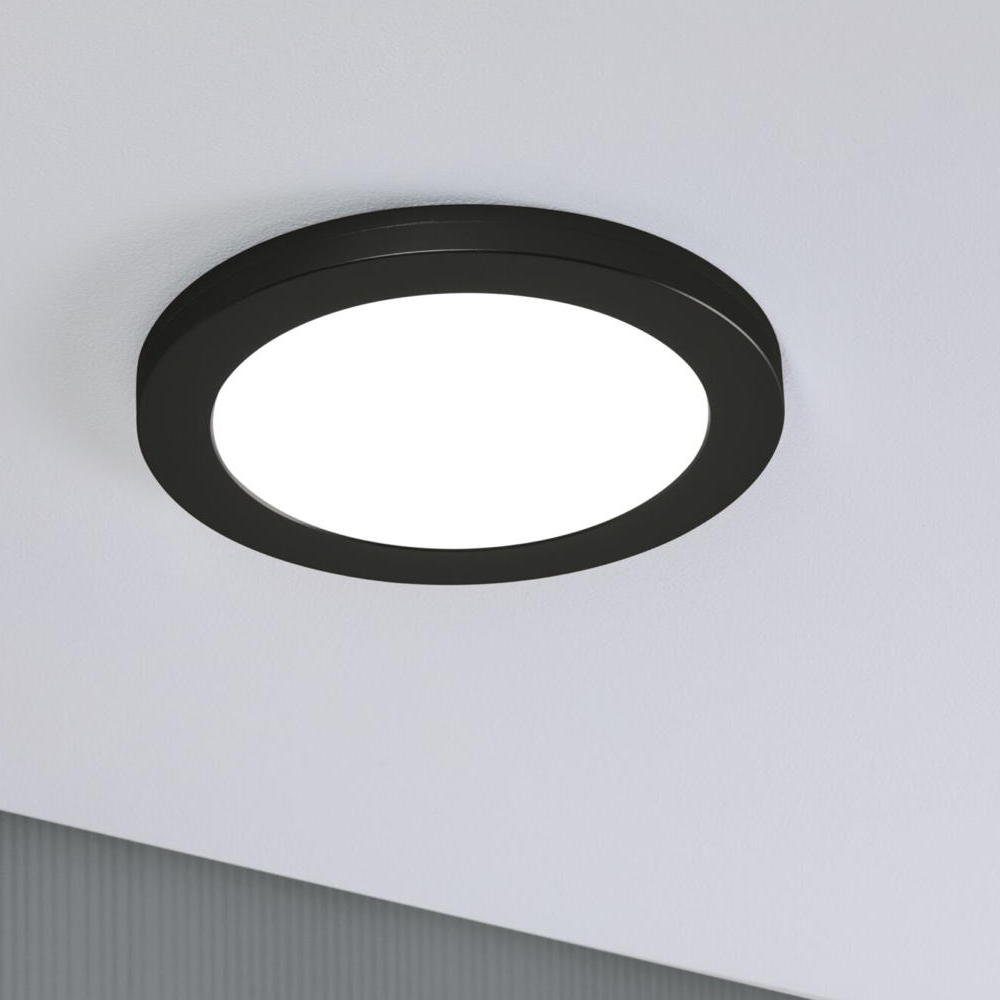LED, keine Schwarz Ja, Panel Angabe, fest Cover-It LED Panele 1200lm, 16,5W 4000, LED verbaut, in LED enthalten: Paulmann Leuchtmittel Einbaupanel