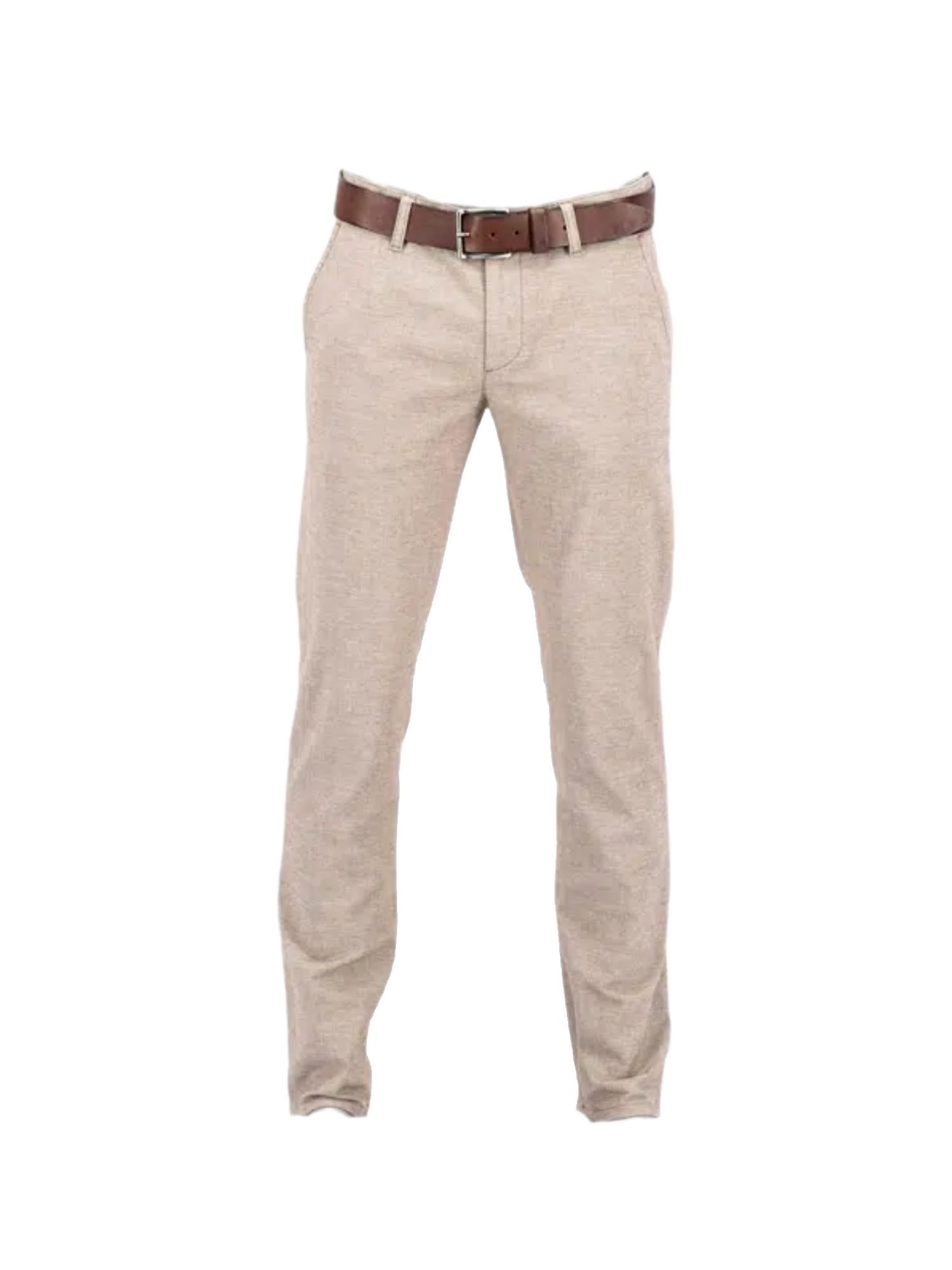 Alberto Stoffhose natur,Freizeit,Baumwolle,Unifarben,Straight Leg,Mittel