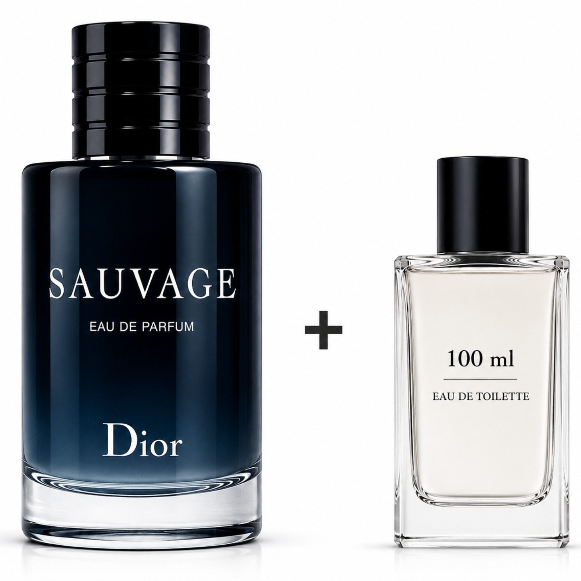 Dior Duft-Set Sauvage EdP 100 ml inkl. Bonus Eau de Toilette 100 ml, 2-tlg., Händlerbundle mit zusätzlichem Eau de Toilette 100 ml Bonus