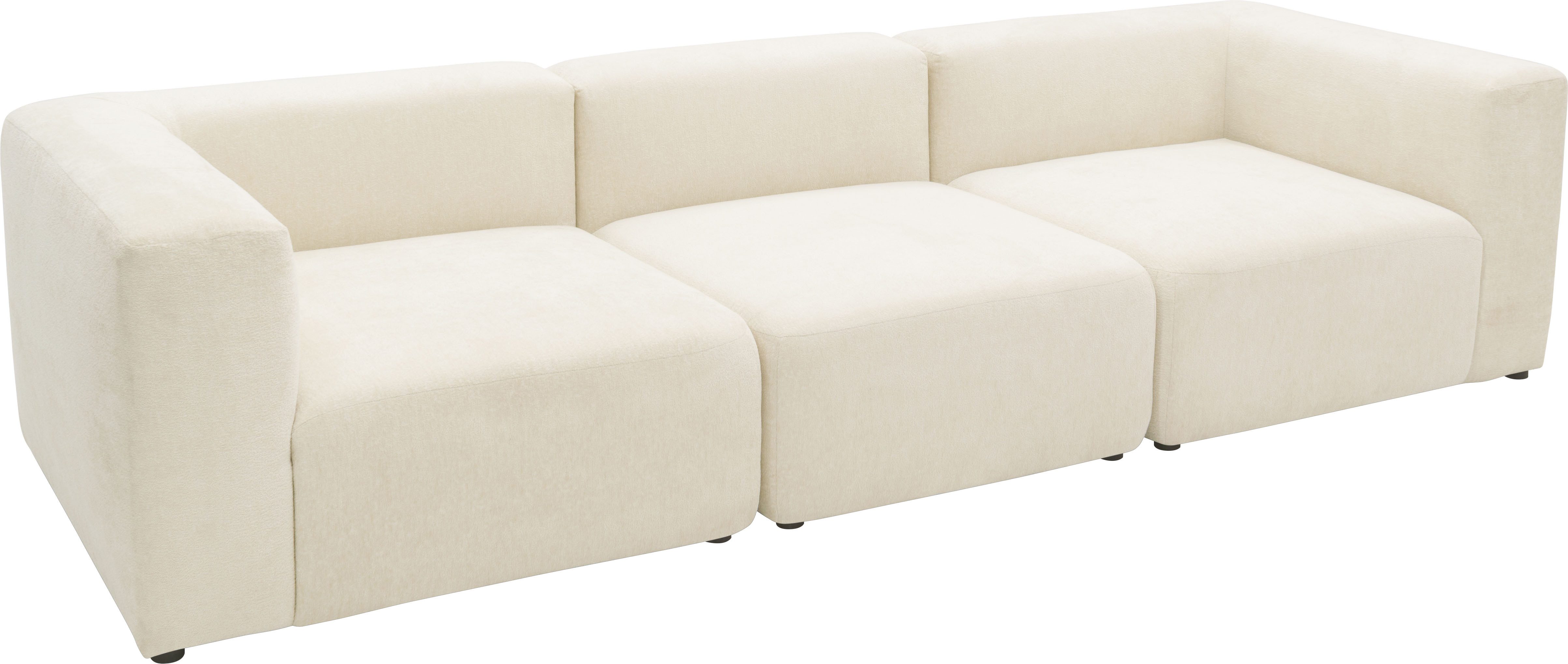 Home affaire 3-Sitzer Utvik bestehend aus 2 Eck- und 1 Mittelelement, einzelne Module für individuelle Zusammenstellung