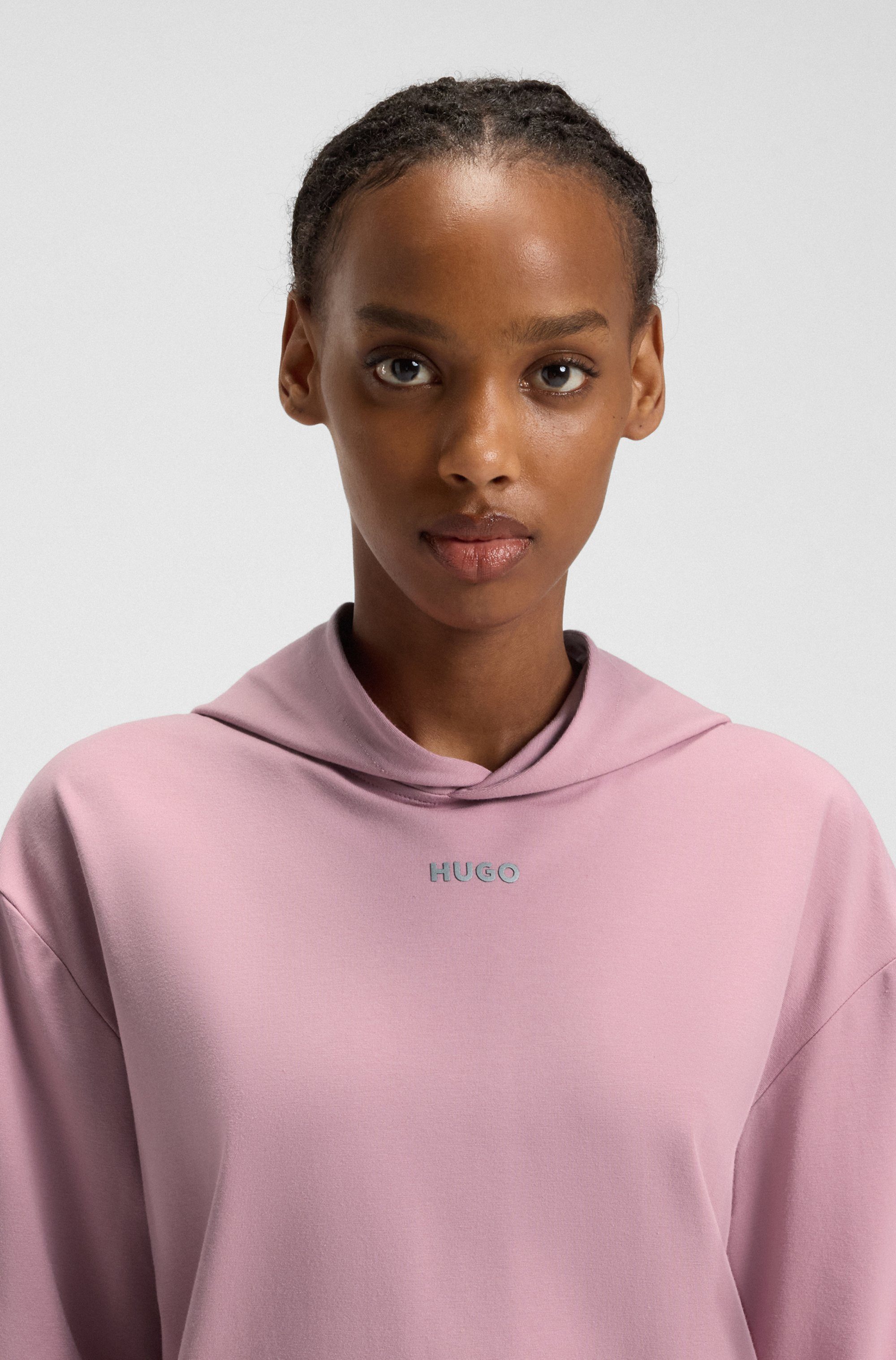 HUGO Kapuzensweatshirt SHUFFLE_HOODIE mit HUGO Schriftzug günstig online kaufen