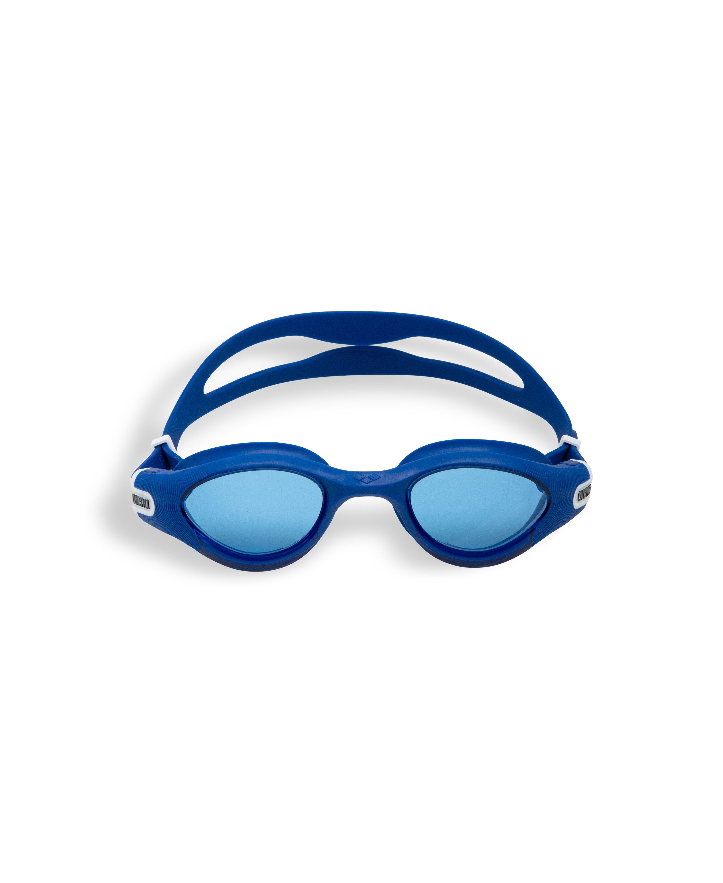 Arena Schwimmbrille THE ONE PLUS, Anti-Beschlag Beschichtung, UV-Schutz, PVC-frei, geteiltes Kopfband
