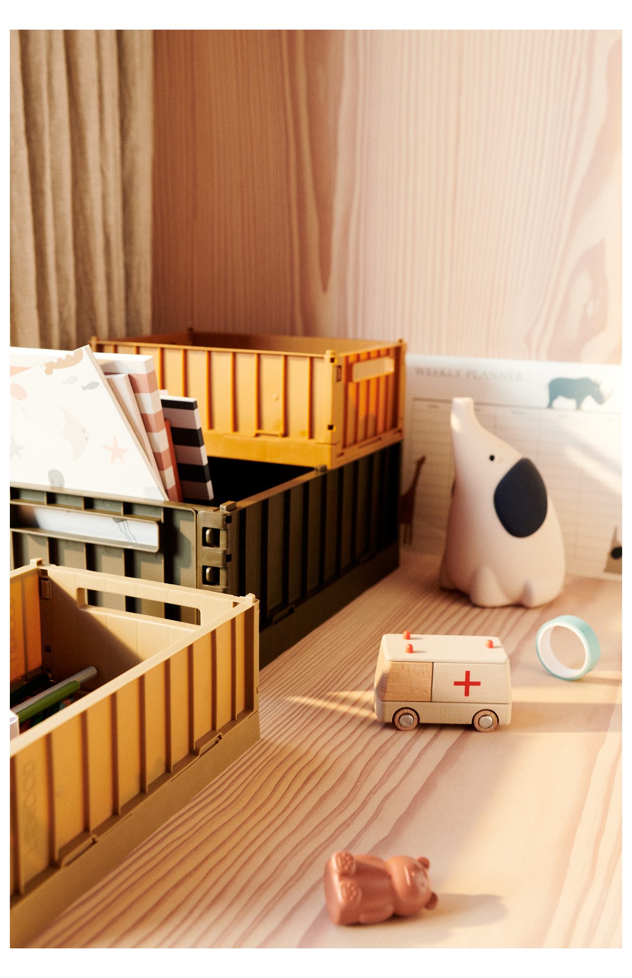 Liewood Aufbewahrungsbox Weston Aufbewahrungskiste, Faltbar, stapelbar und leicht