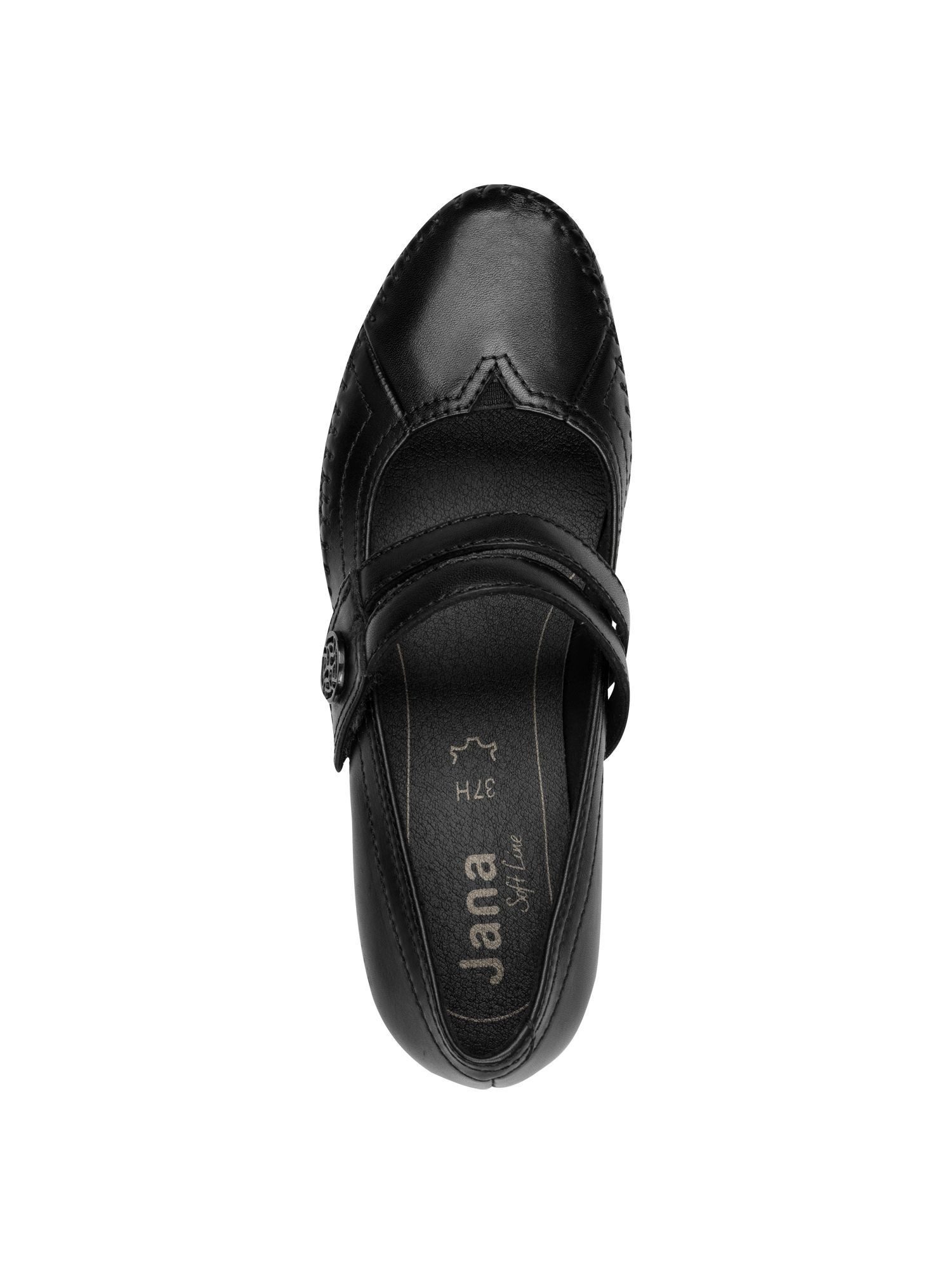 Jana Mehrweite aus Leder kein Absatz 8-22700-46 Sneaker
