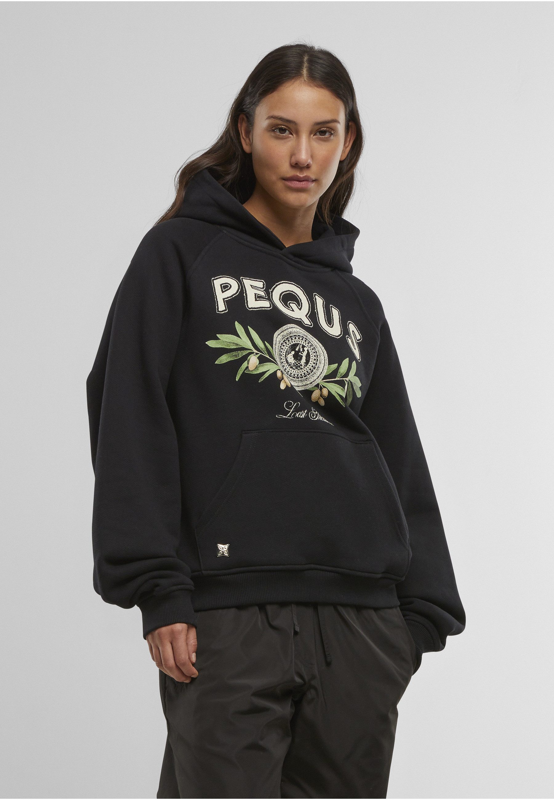 PEQUS Kapuzensweatshirt PEQUS PEQUS Olive Coin Relic Hoodie (1-tlg)