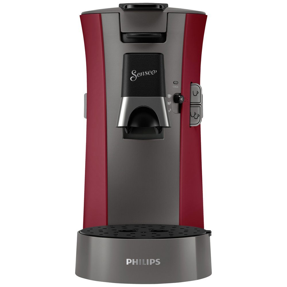 Philips Kaffeepadmaschine Philips SENSEO Kaffeepadmaschine Rot Select CSA230/90