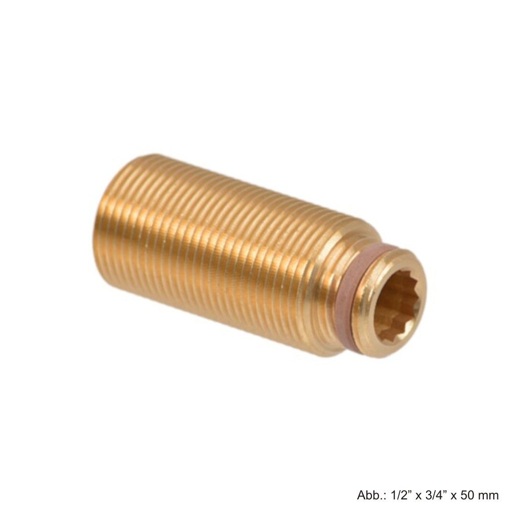 Viega Wasserrohr Viega Raxofix Verlängerungsstück für Wanddurchführungen 1/2" x 3/4" x