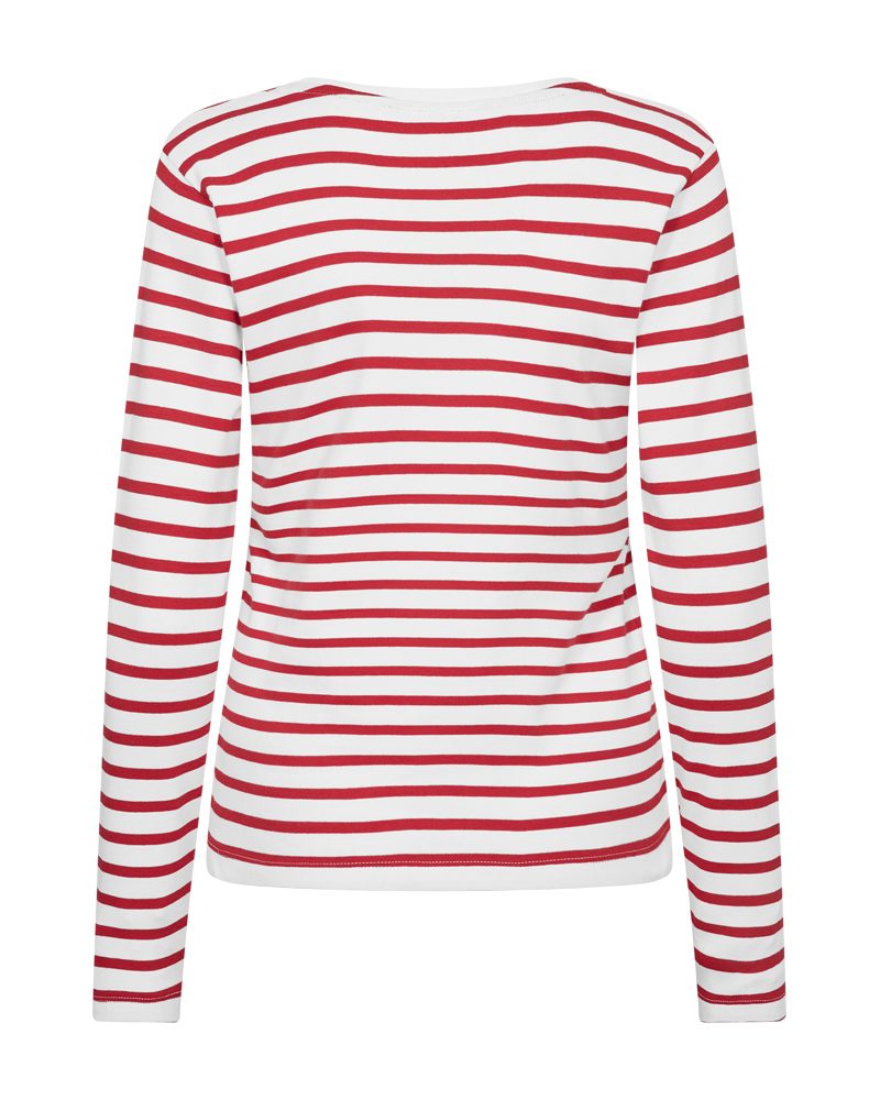 FREEQUENT Langarmshirt FQFAMILA-TEE im Streifen-Design