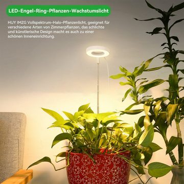 DOPWii Pflanzenlampe 5W/15W Pflanzenlicht mit 3 Licht Modus, 9 Helligkeitsstufen