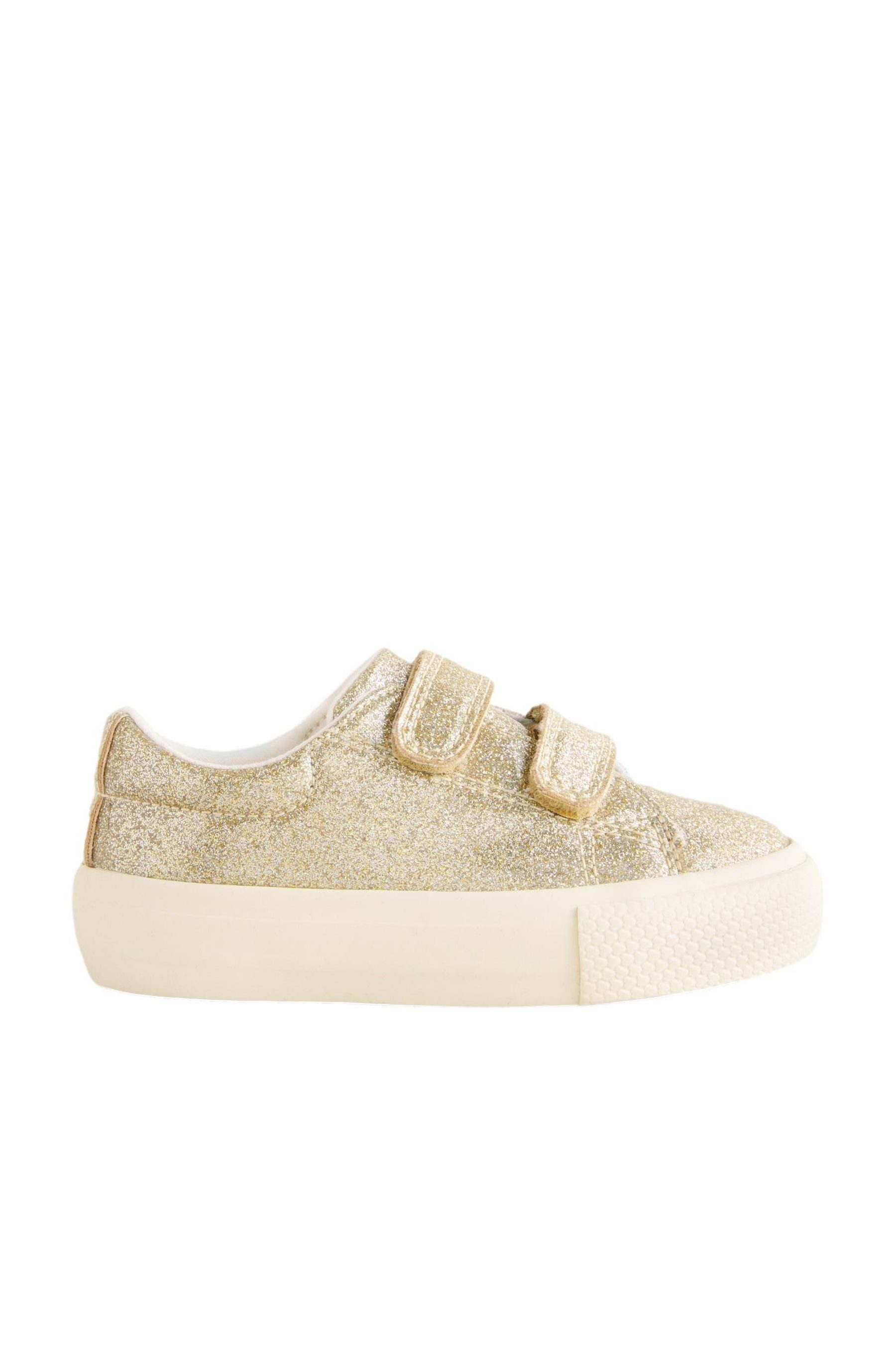 Derber Sportschuh mit Klettverschluss – Wide Fit Sneaker