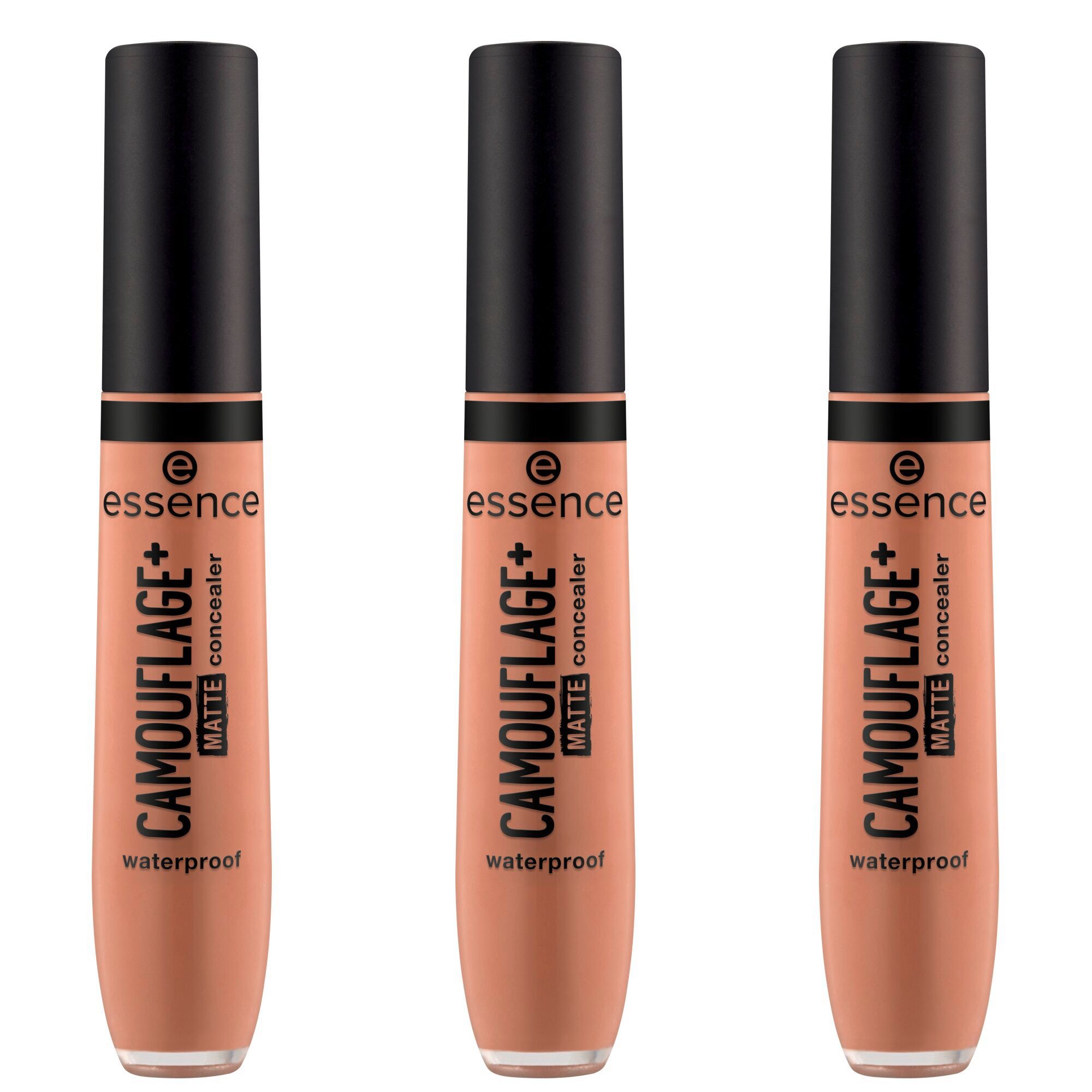 Essence Тональный крем CAMOUFLAGE+ MATTE concealer, 3-tlg., 3-tlg., alle Hauttypen, hohe Deckkraft, langanhaltend