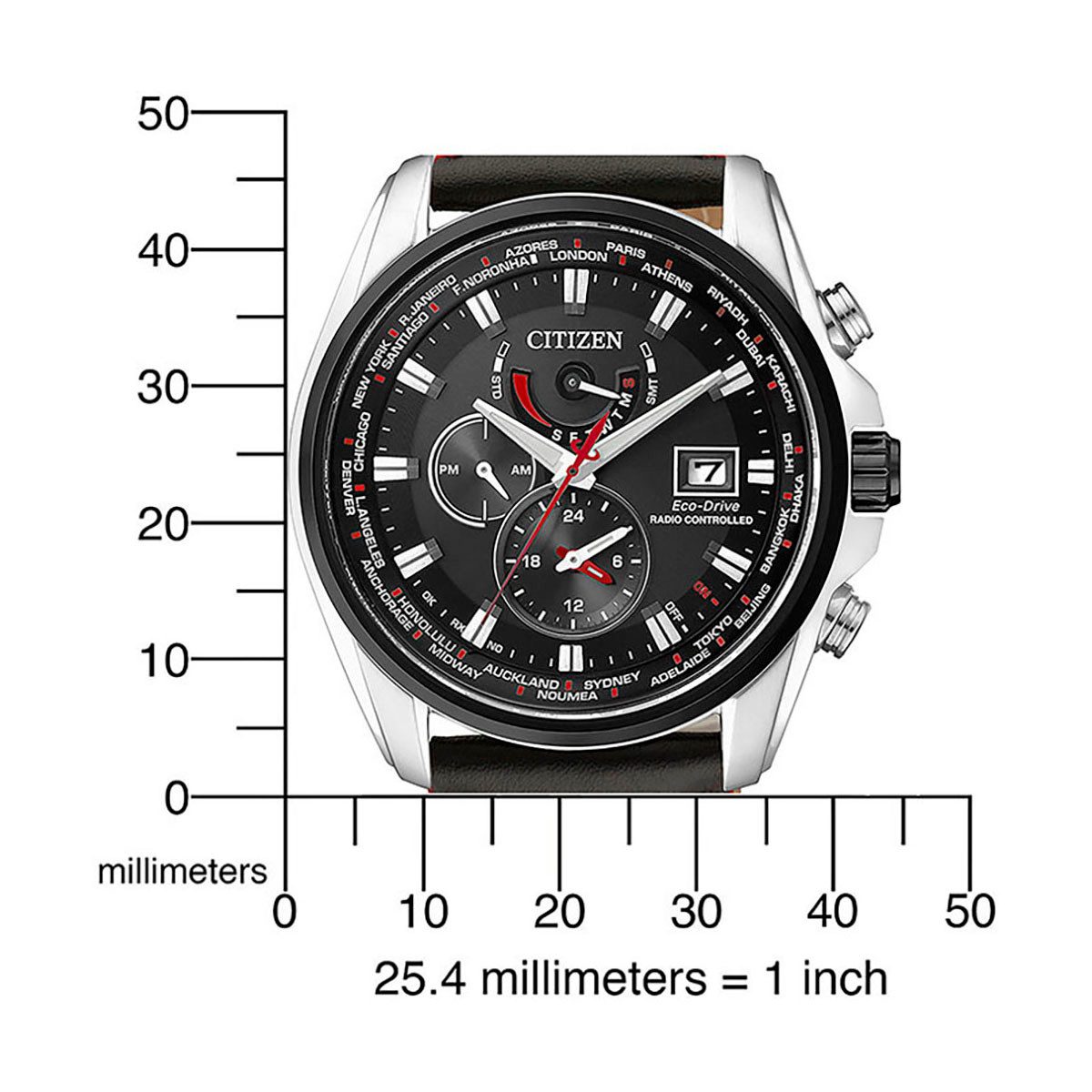 Citizen Funk-Multifunktionsuhr AT9036-08E, Armbanduhr, Herrenuhr, Solar, günstig online kaufen