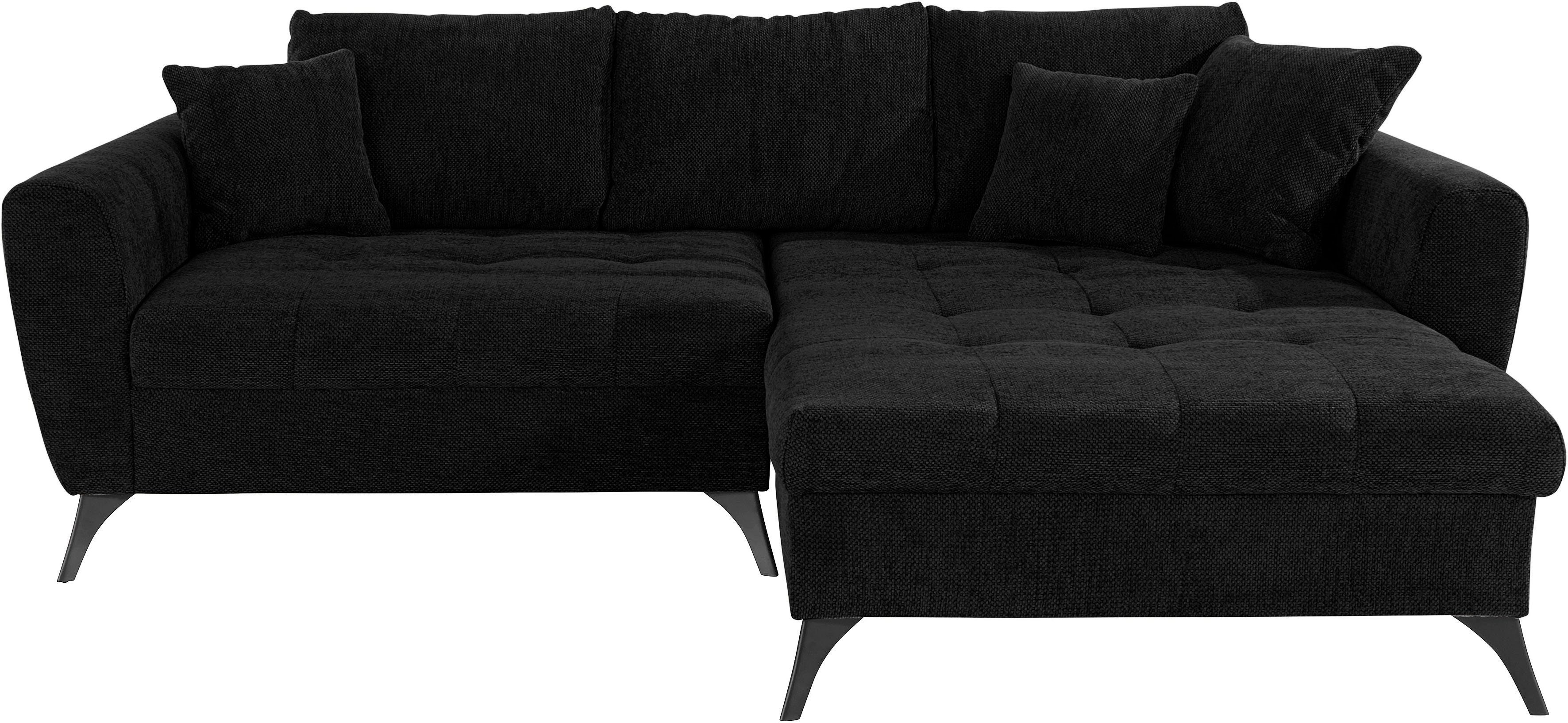 INOSIGN Ecksofa Lörby, auch Sitzplatz, mit 140kg clean-Bezug Aqua pro bis Belastbarkeit