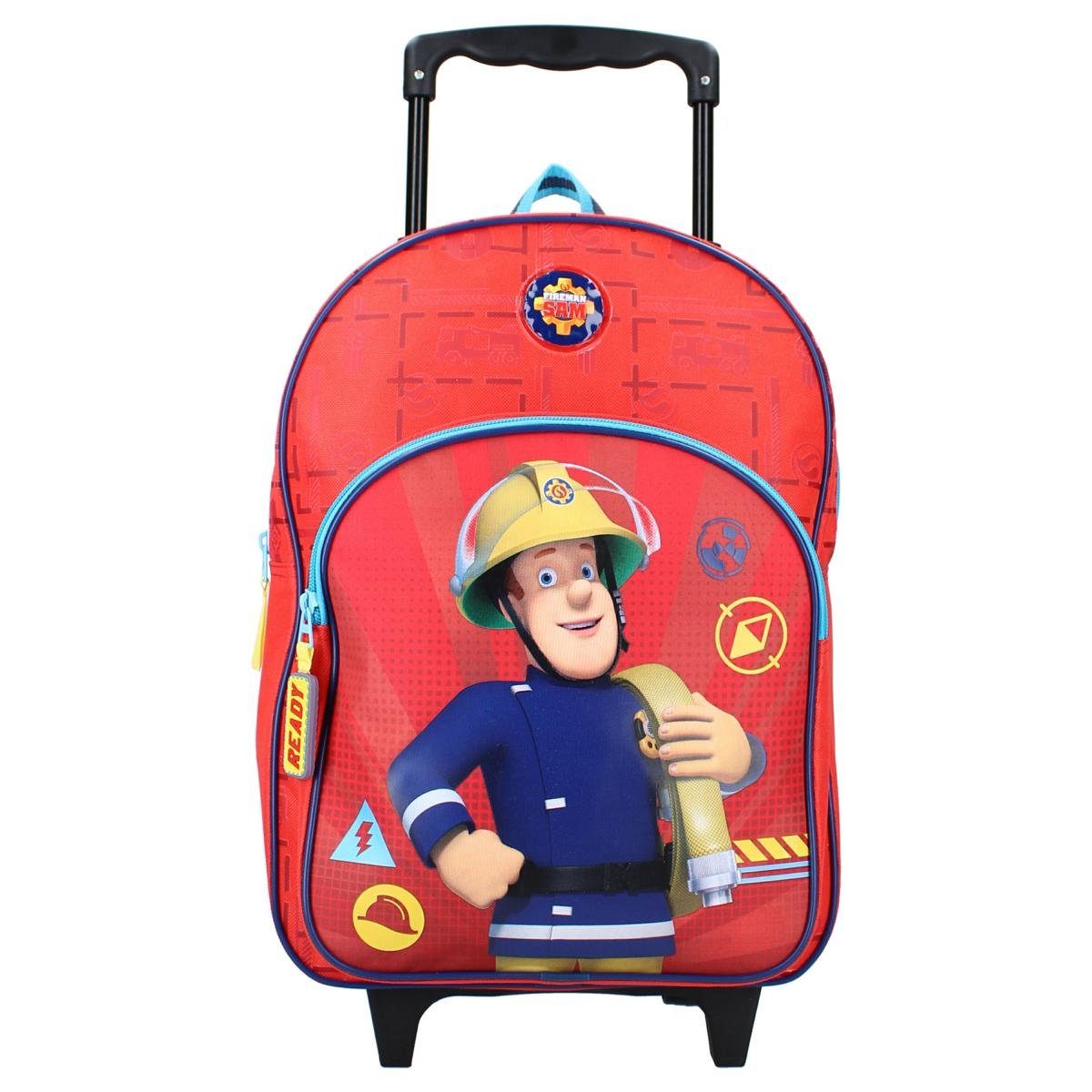 Vadobag Kinderkoffer Feuerwehrmann Sam, Liter 12 Freizeitrucksack Kindermotiv