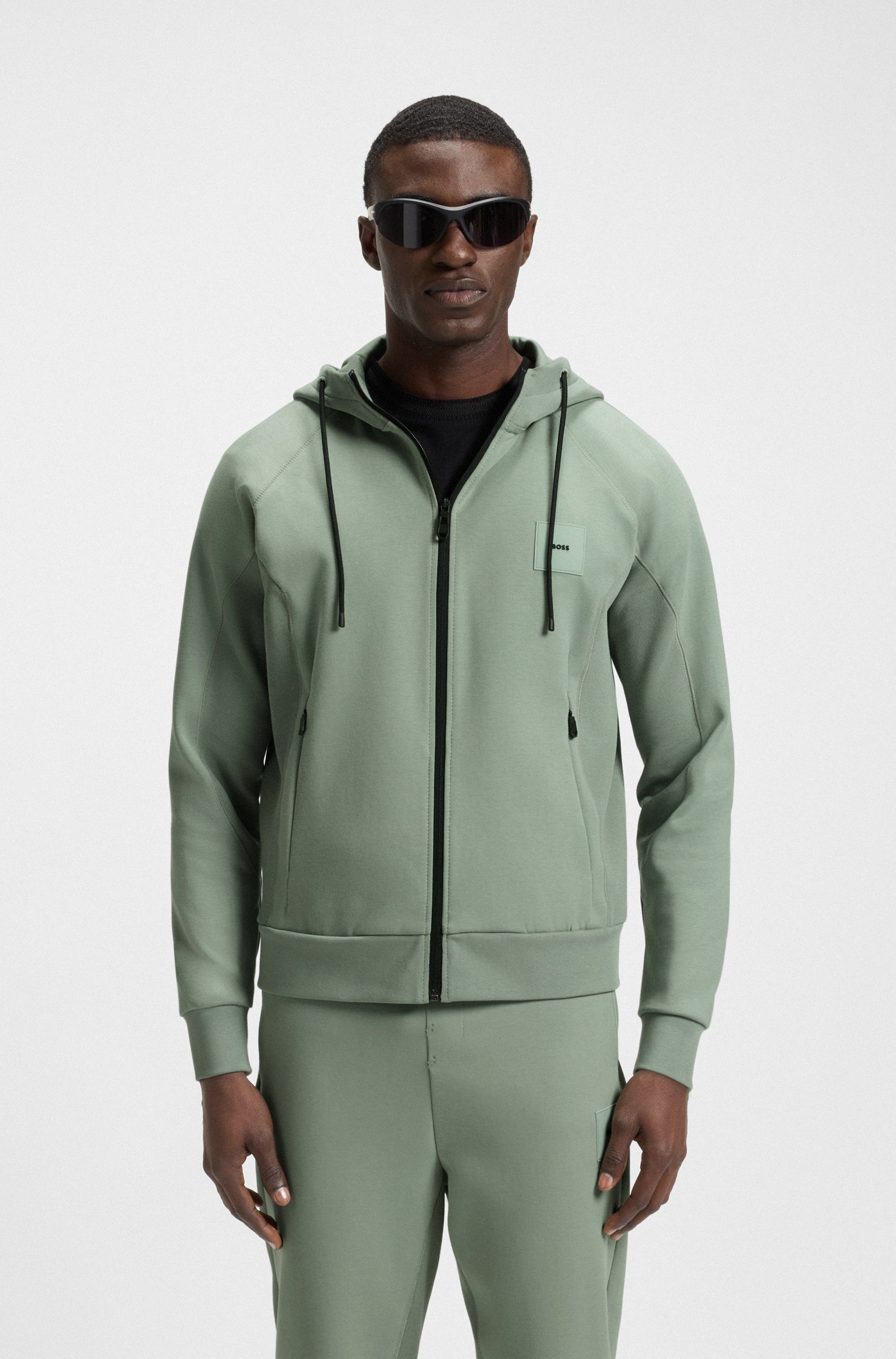 BOSS GREEN Sweatjacke Saggy Rib mit günstig online kaufen