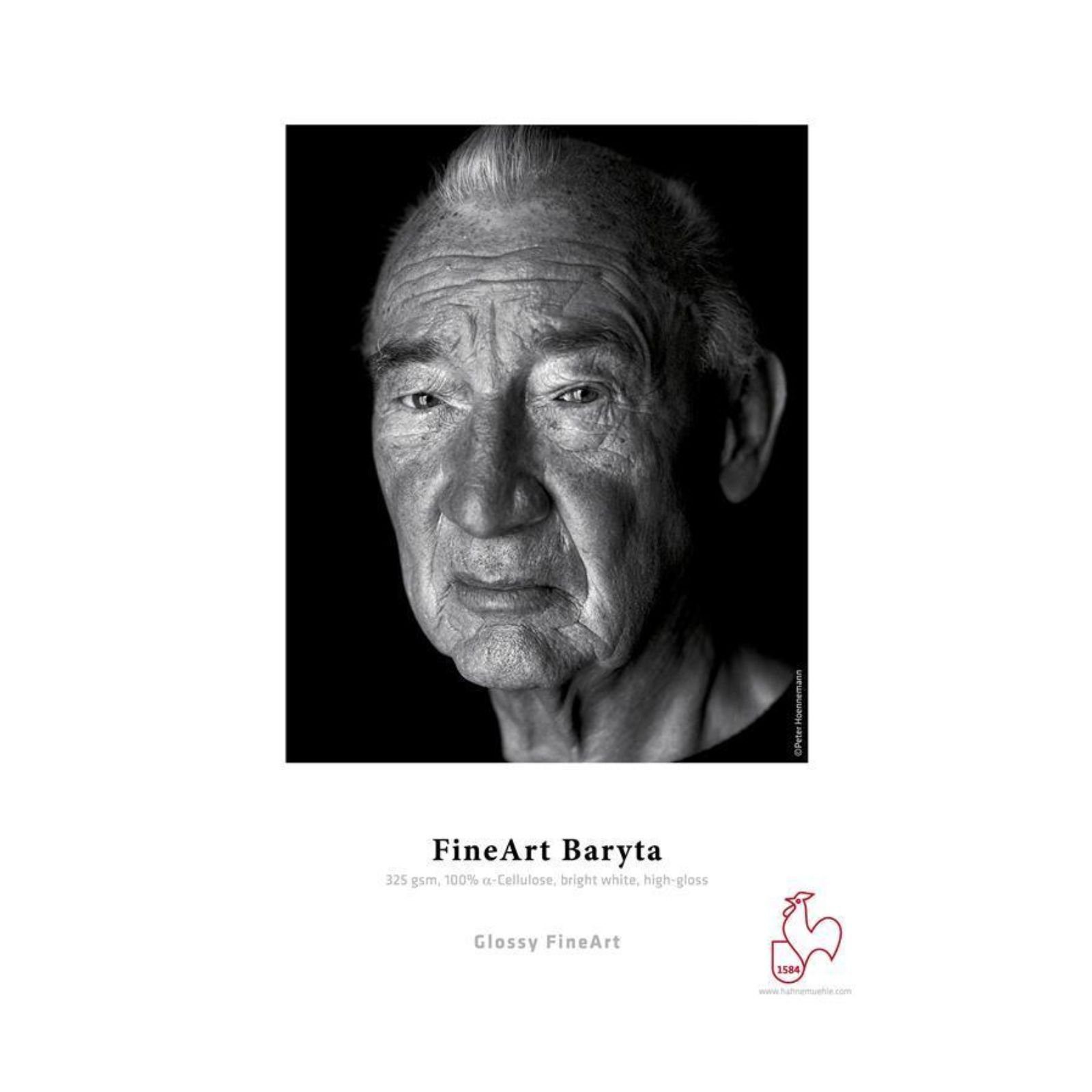 Hahnemühle Fotopapier Hahnemühle Baryta FineArt Inkjet-Papier - 325 g/m² - DIN A3 - 25 Blatt
