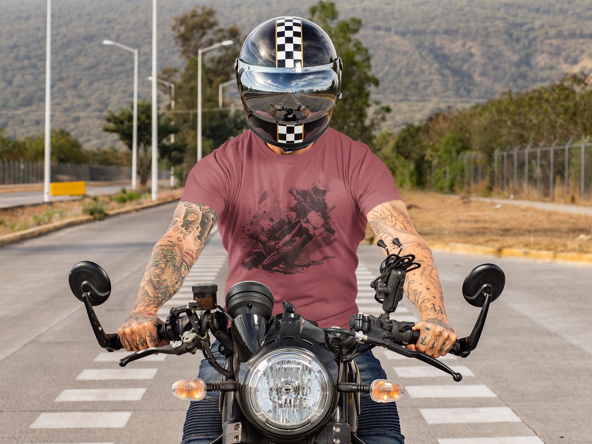 Baddery Print-Shirt Motocross T-Shirt: "Dirt Rush" günstig online kaufen