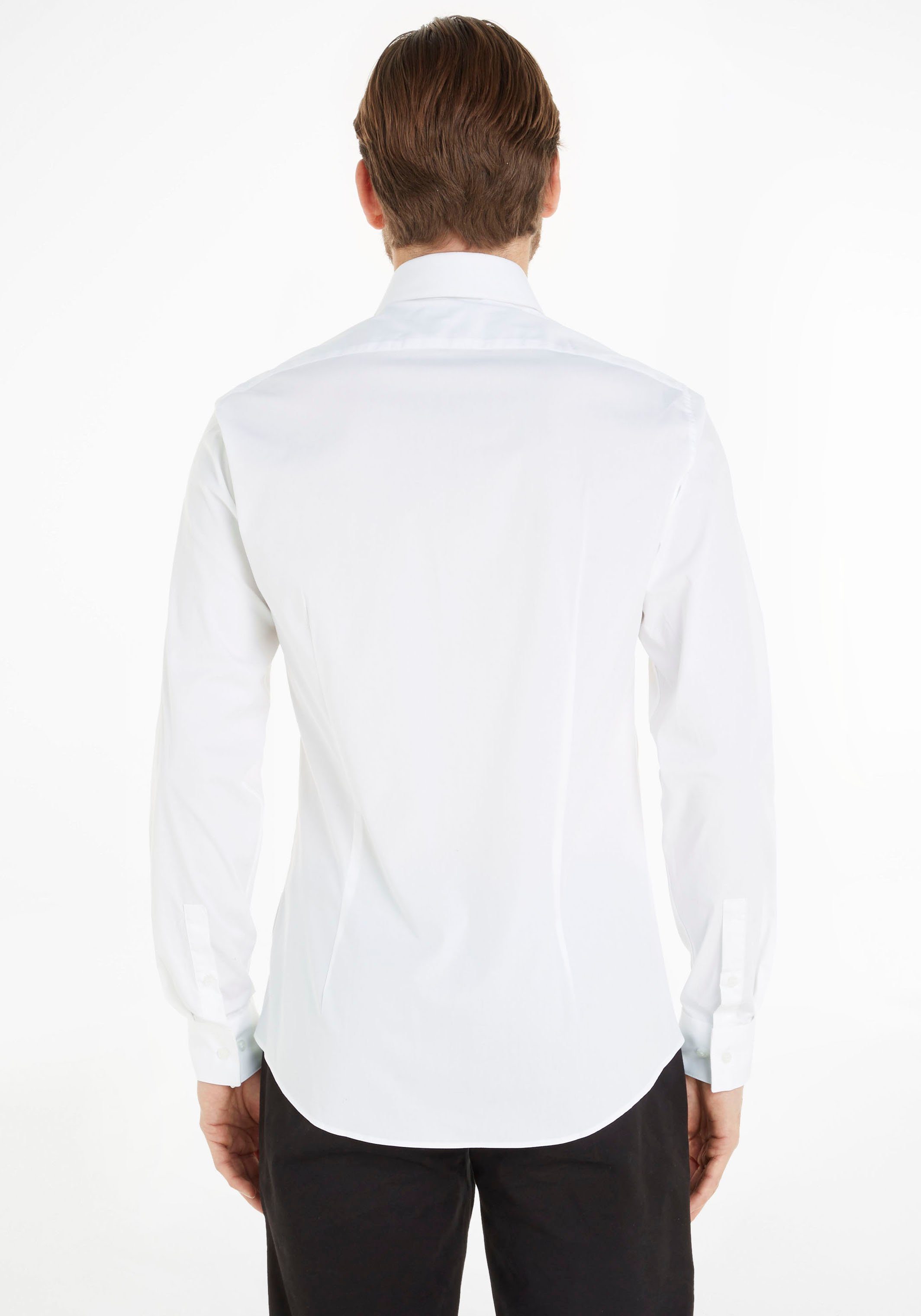 Calvin Klein Businesshemd POPLIN STRETCH SLIM günstig online kaufen