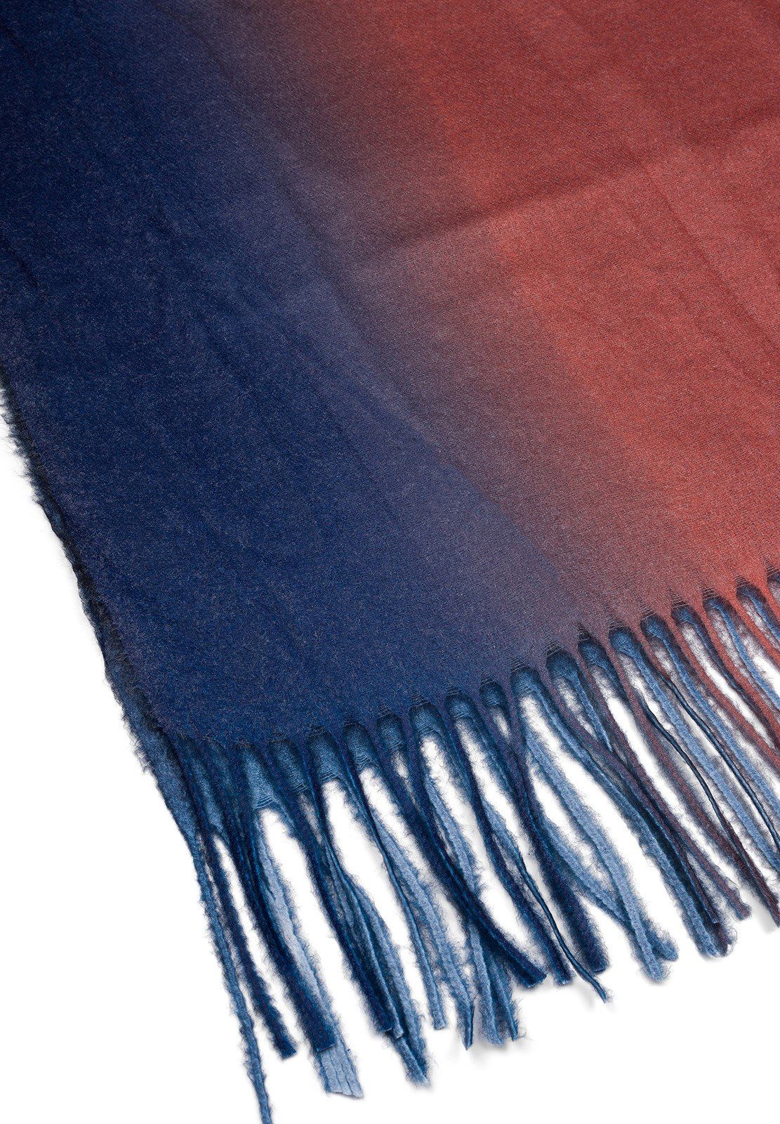 styleBREAKER Modeschal Schal mit 2-Farbigem Farbverlauf, (1-St) günstig online kaufen