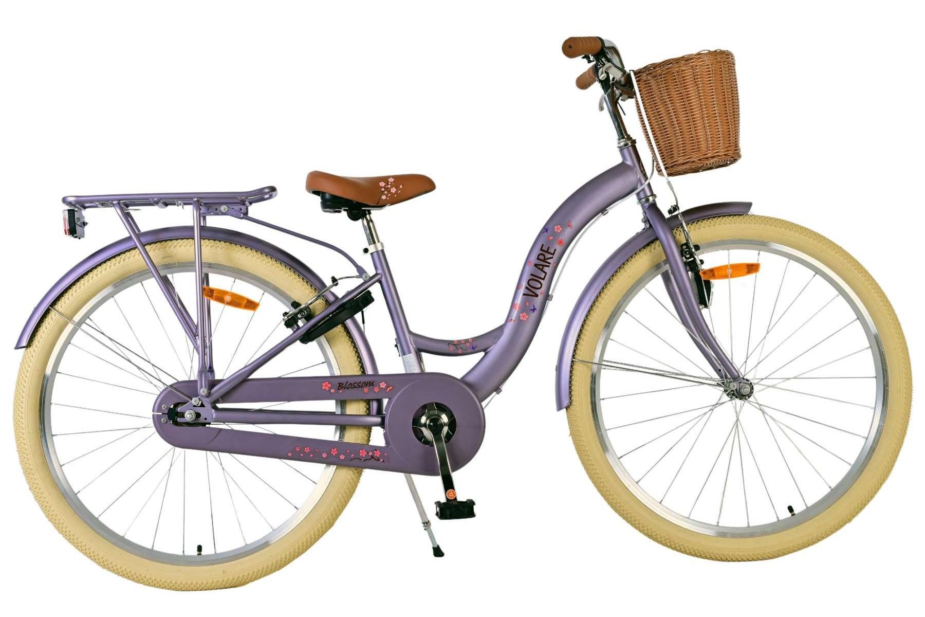 Kinderfahrrad Volare Blossom - Mädchen - 26 Zoll – Lila