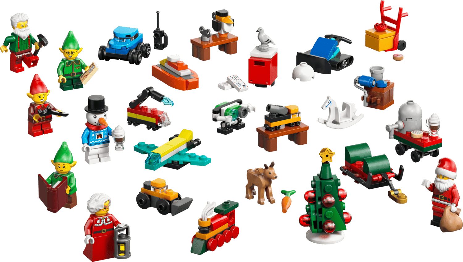 LEGO® City 60510 LEGO® City Adventskalender 2026 Spielbausteine, (Set, 252 St., Set)
