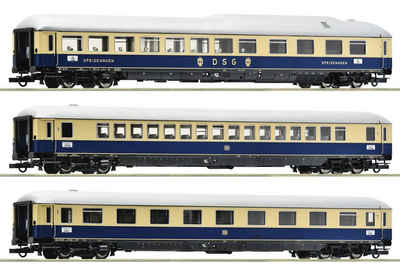 Roco Modelleisenbahn-Set Roco 74049 H0 3er Set Rheinpfeil DB Ep. 3 Set 2 DC