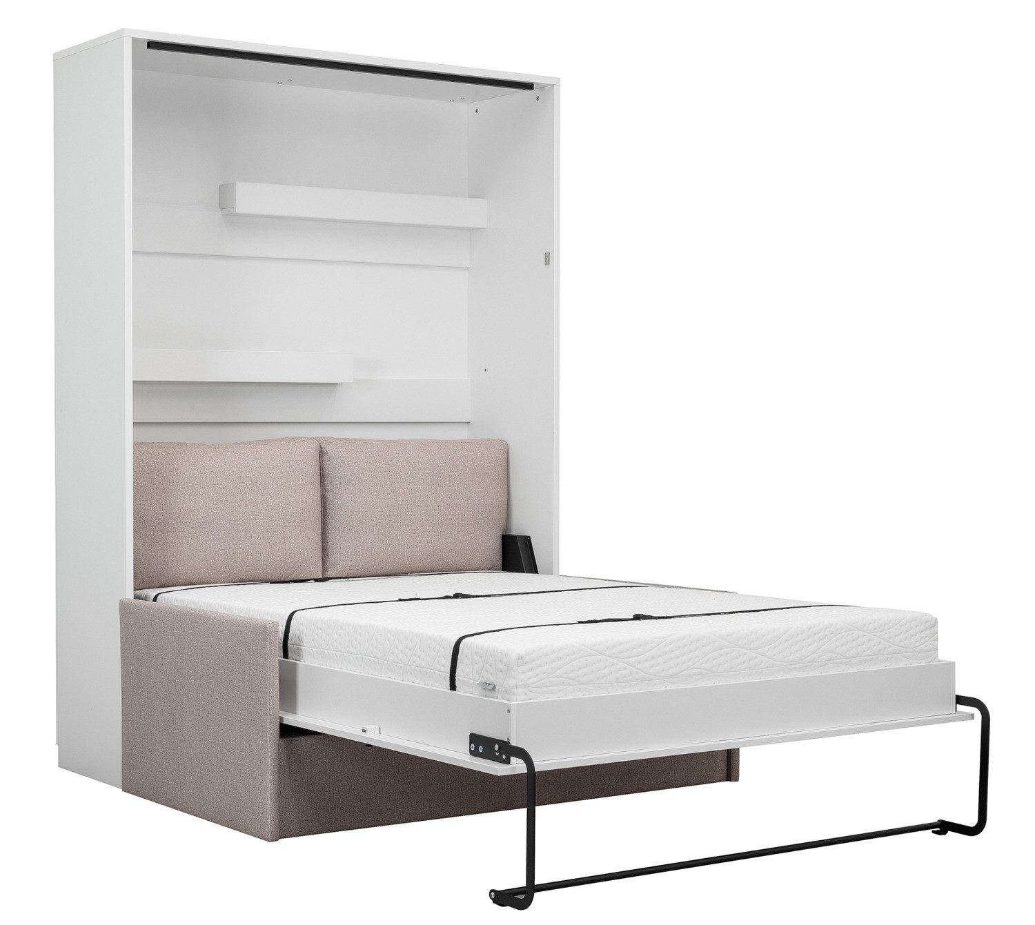 QMM TraumMöbel Schrankbett Wandbett GN 140x200 günstig online kaufen