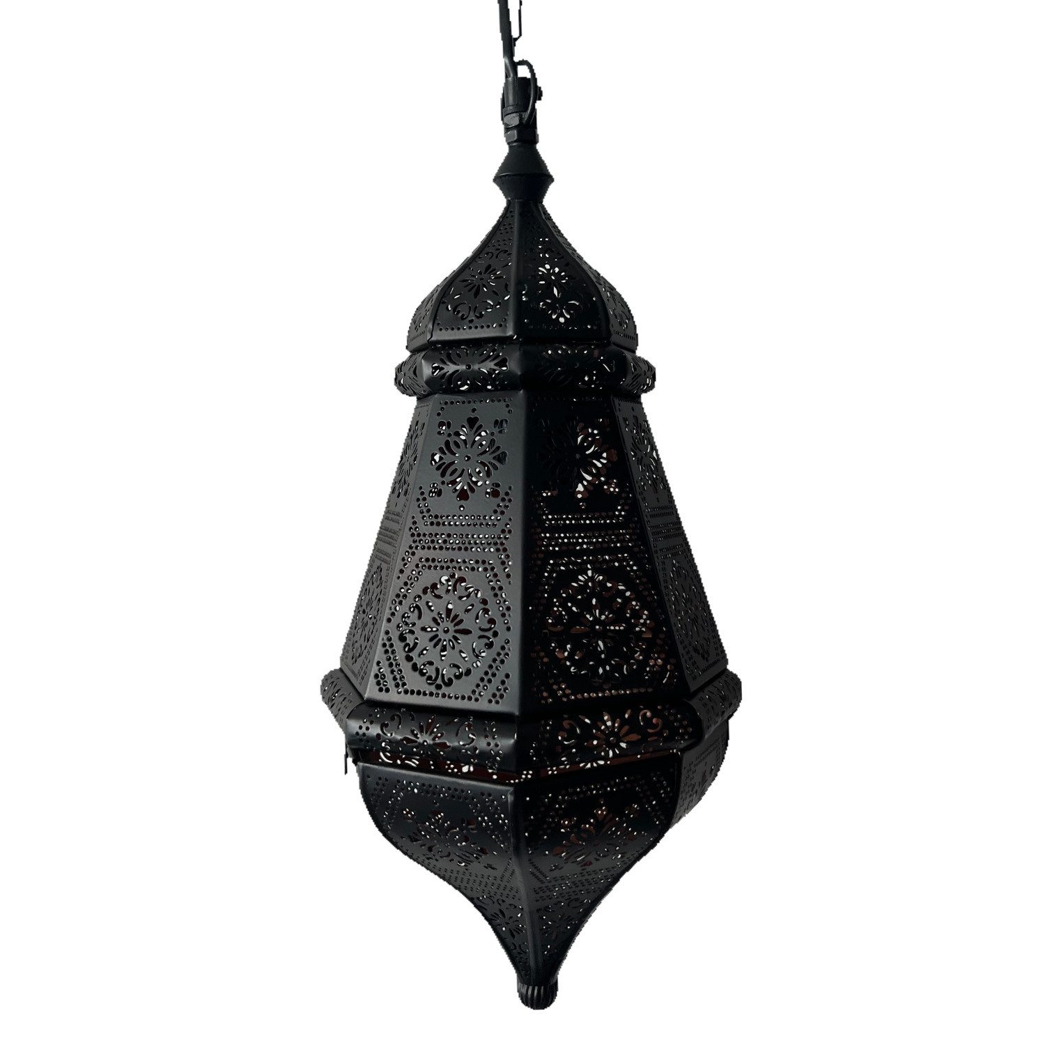 Marrakesch Orient & Mediterran Interior Pendelleuchte Leuchte Salma Schwarz günstig online kaufen