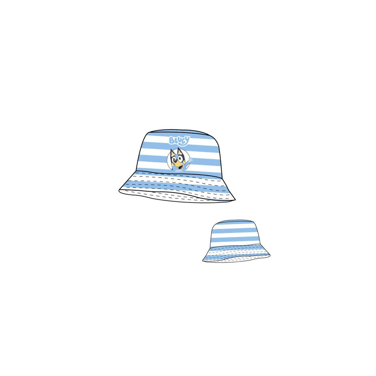 Baseball Cap Bluey Stripe Kinder Anglerhut 52 cm