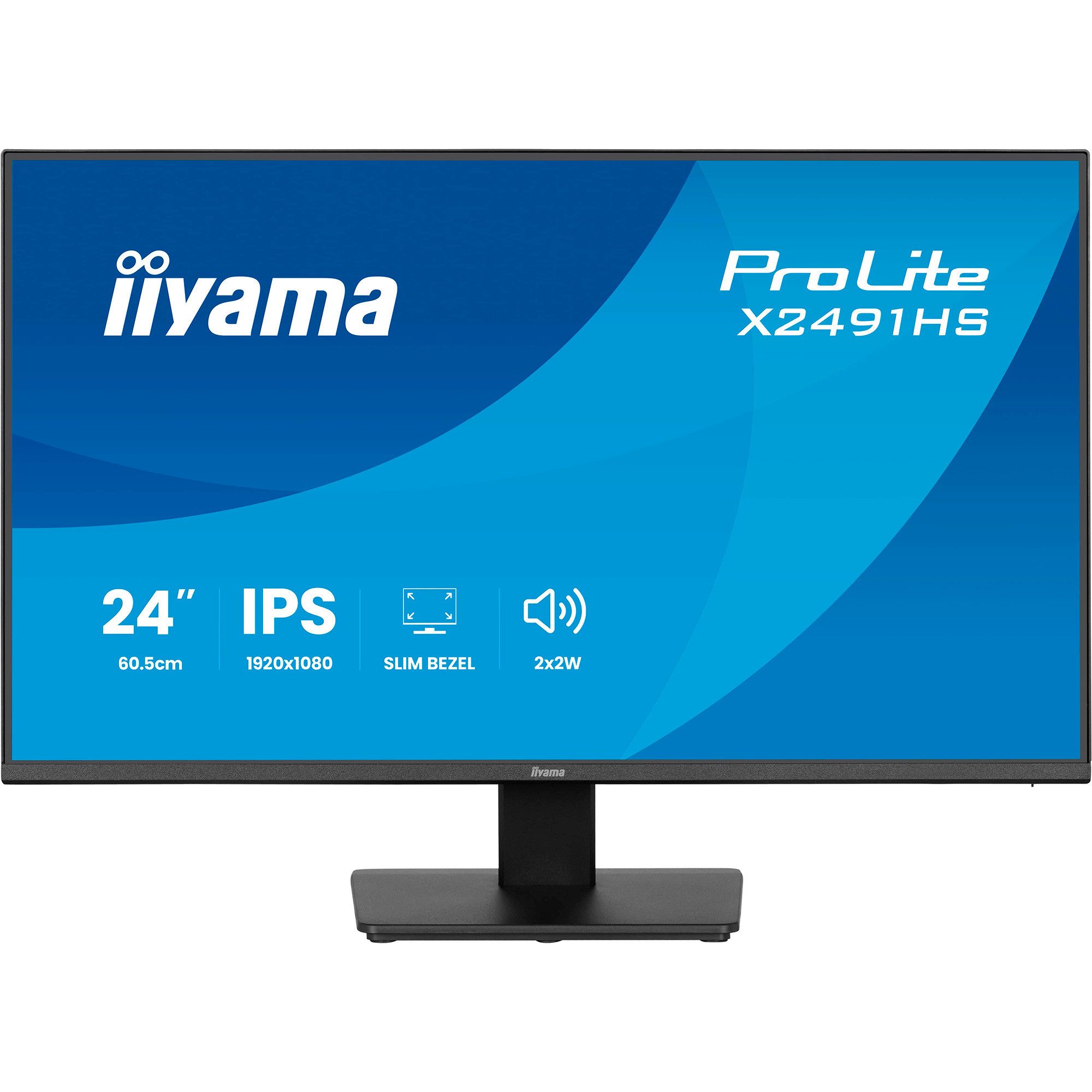 Iiyama iiyama ProLite X2491HS-B1, LED-Monitor, (FullHD, TFT-Monitor (1920 x 1080 px)