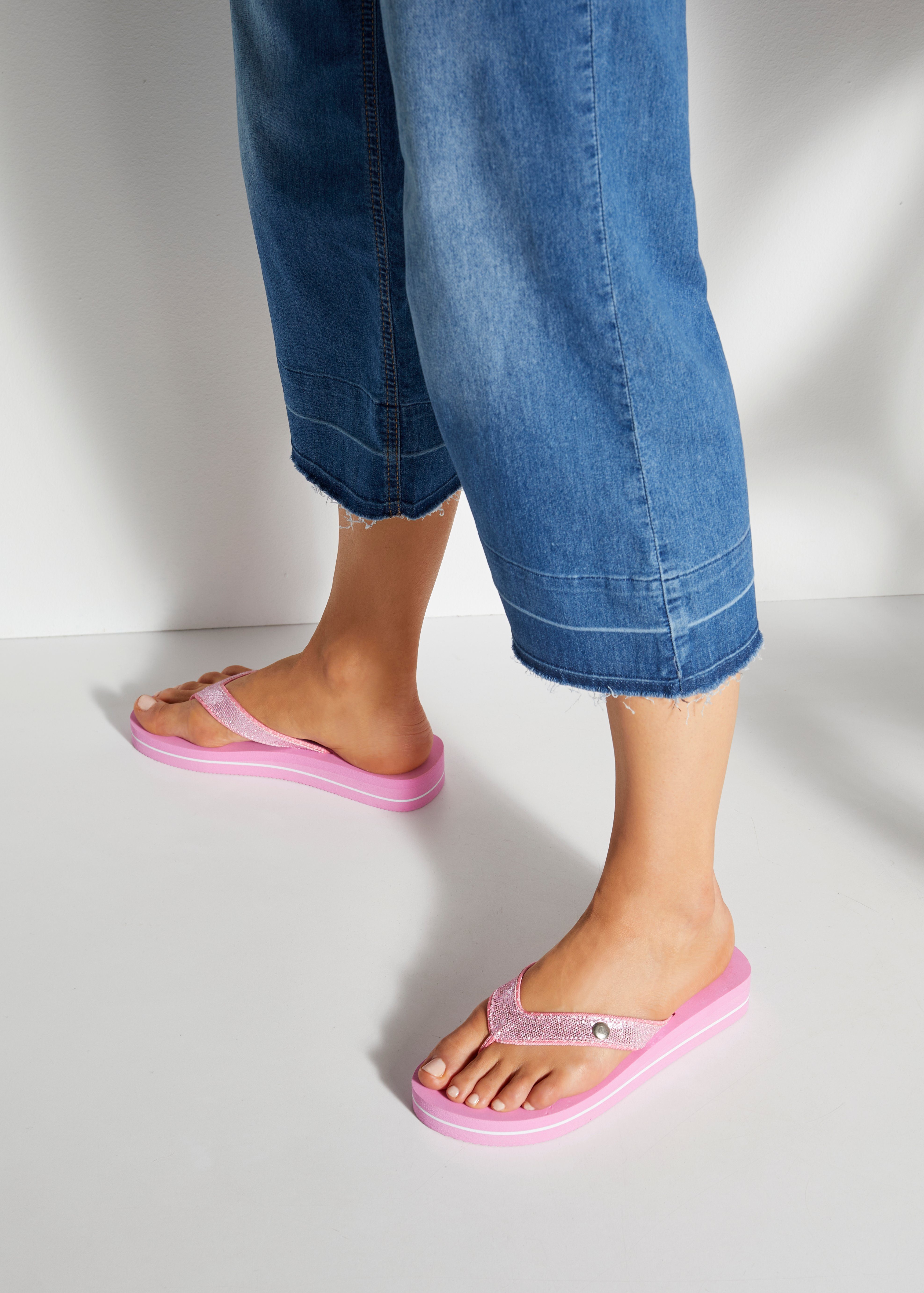 Venice Beach Badezehentrenner Sandale, Pantolette, Badeschuh günstig online kaufen