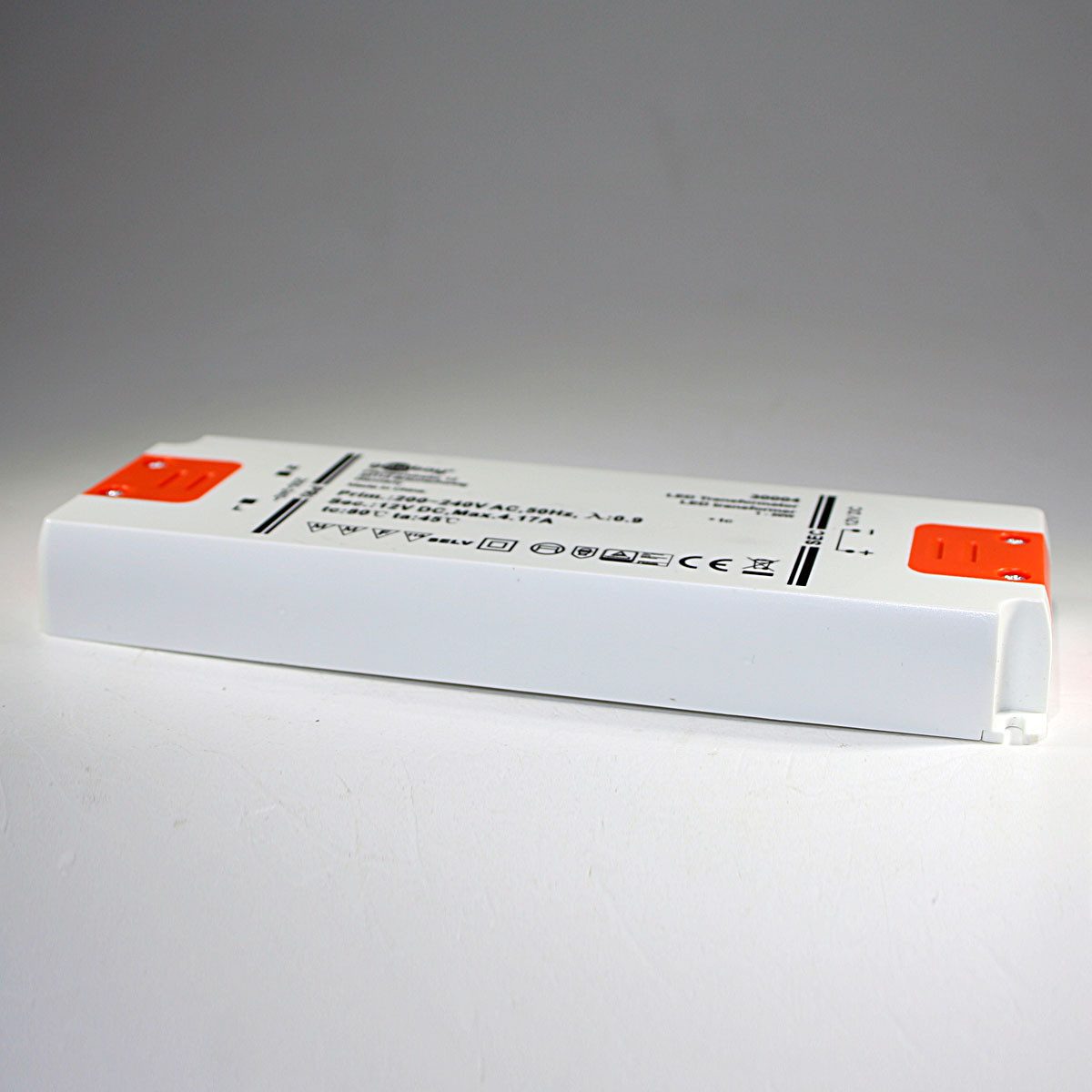 Goobay LED Slim-Transformator 12V DC 0,5-50W, IP20, Trafo LED Trafo