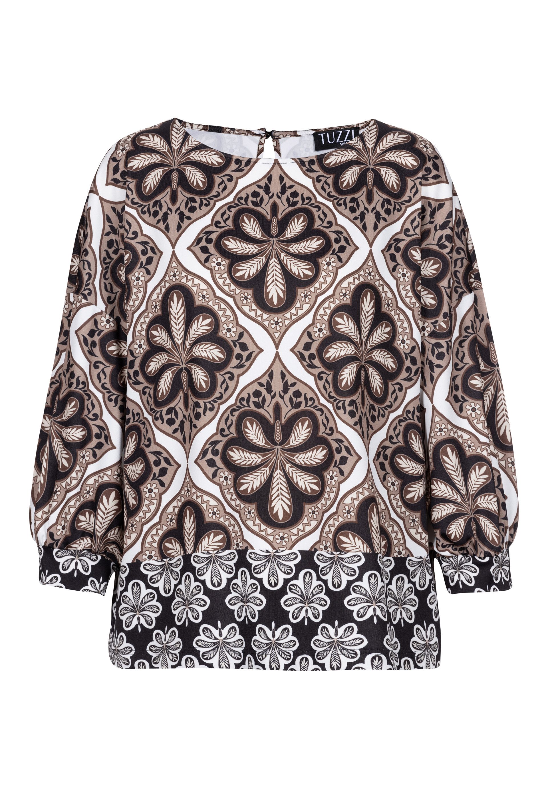 TUZZI Klassische Bluse mit elastischem Bund