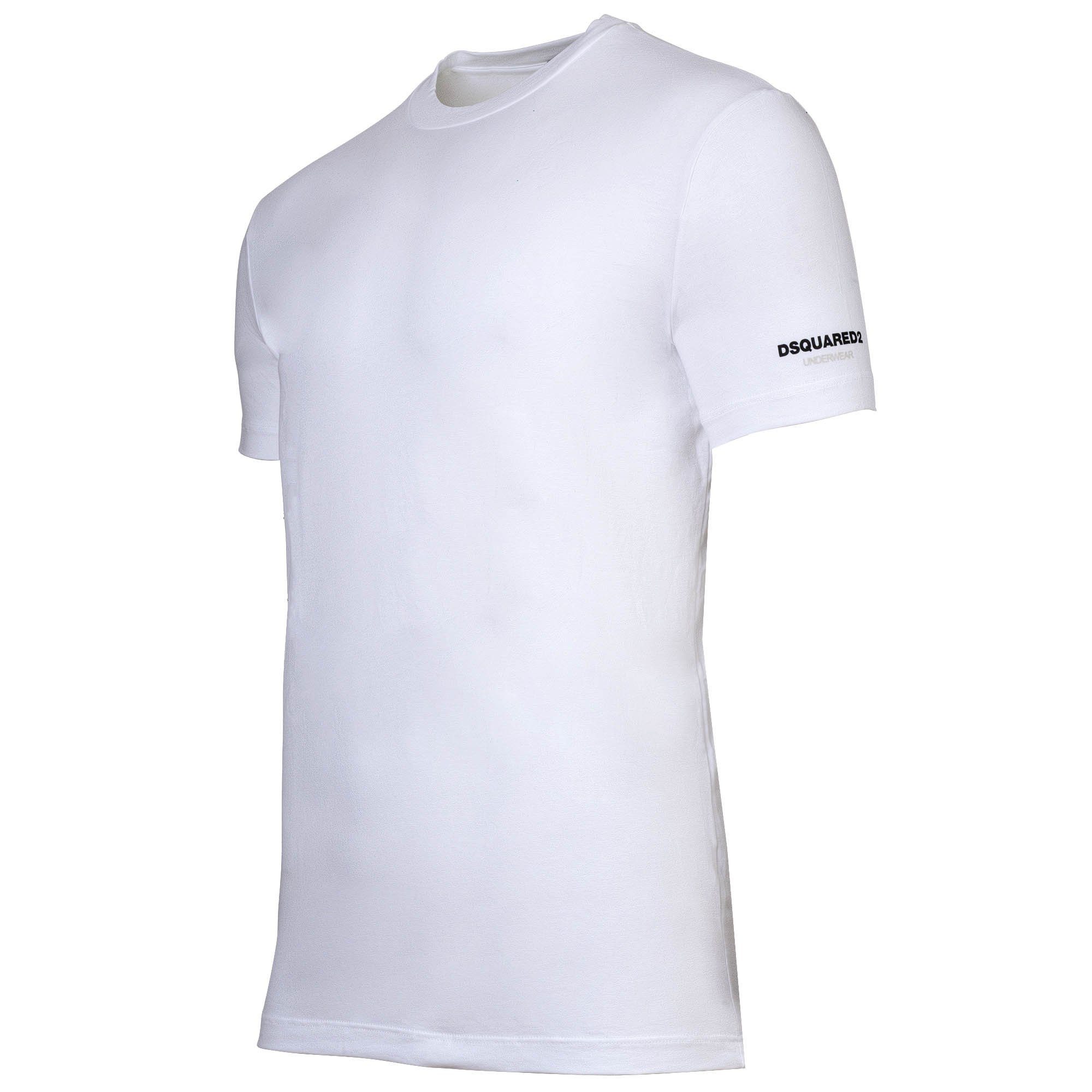 Dsquared2 T-Shirt Herren T-Shirt 2er Pack Baumwolle (Packung, 2er Pack)