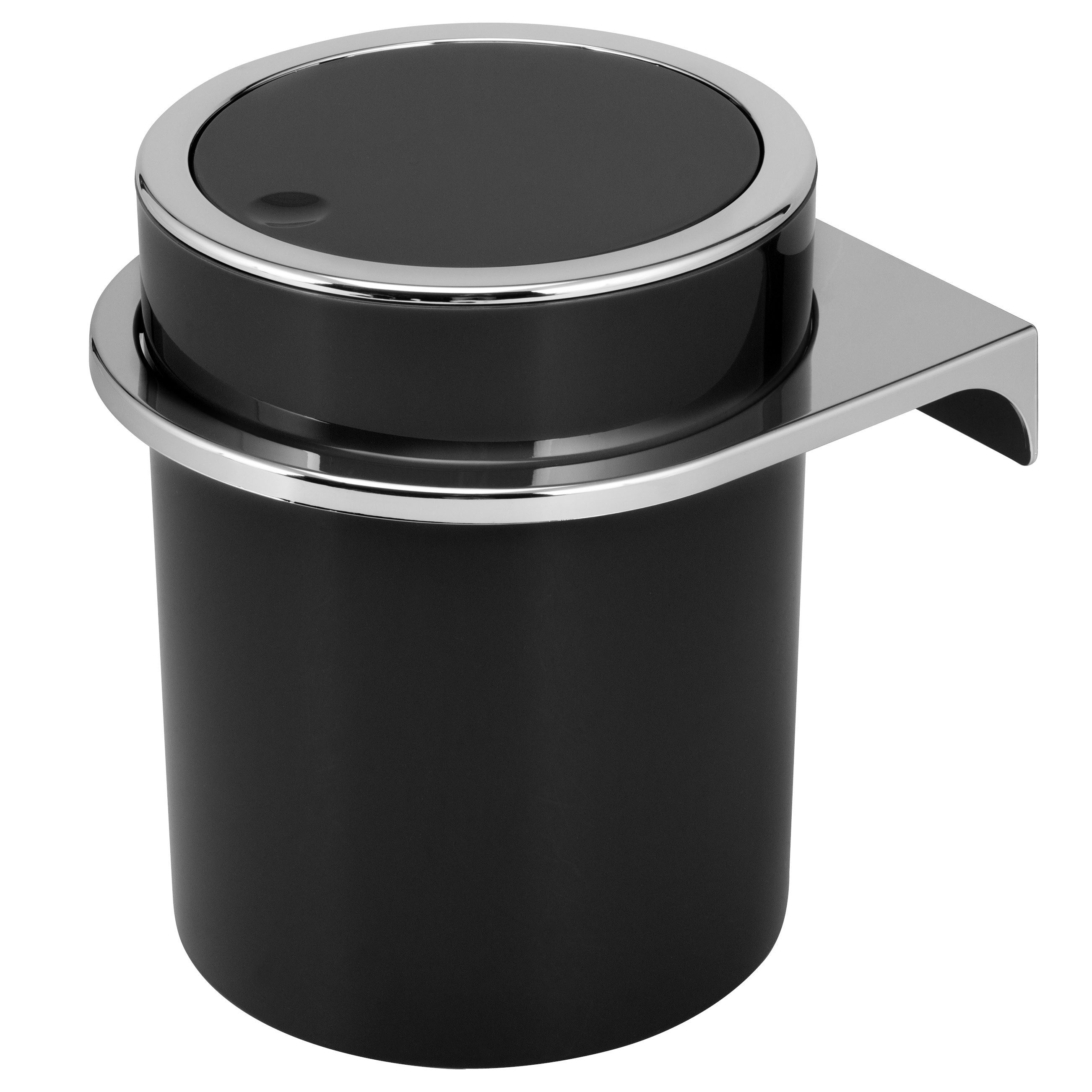 bremermann Косметички Косметички SAVONA inkl. Wandhalterung 5,5 Liter, rund schwarz