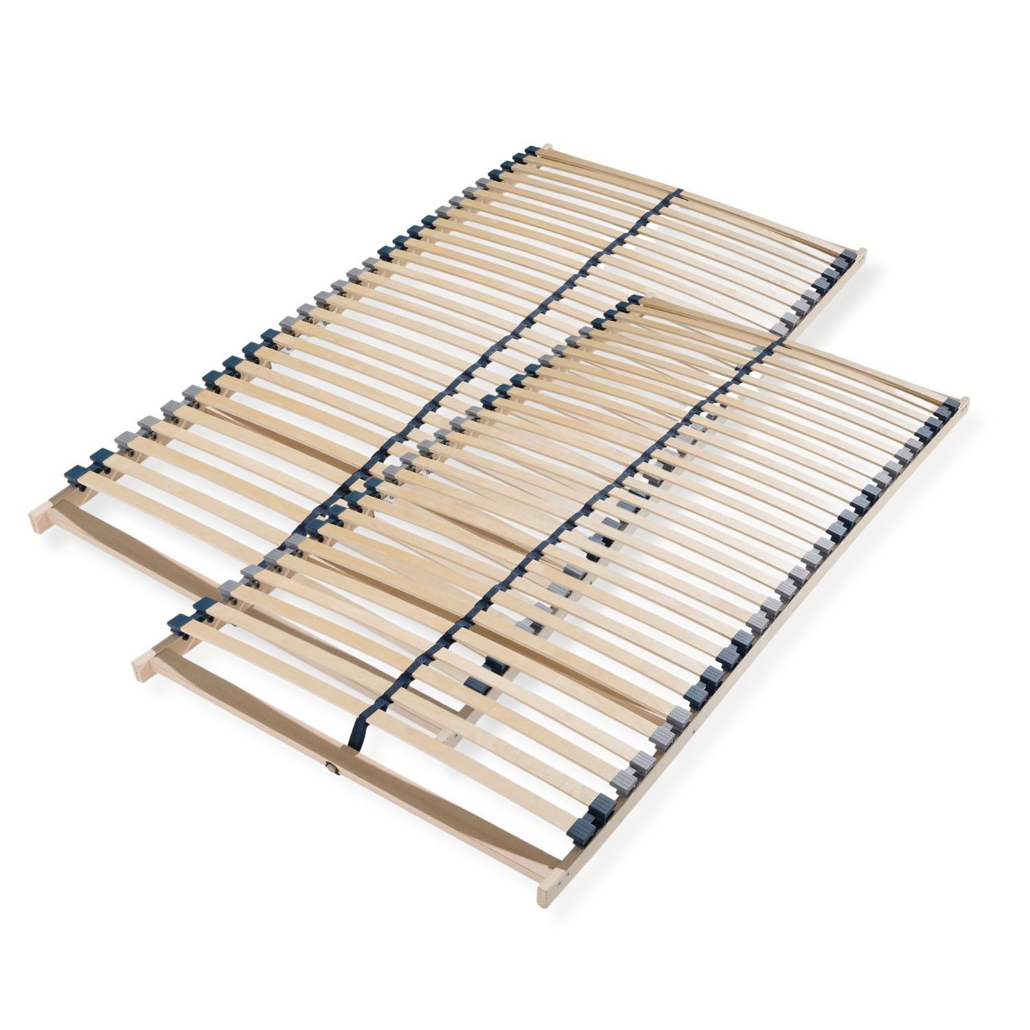 Lattenrost 7-Zonen, Lattenrost 90x200 140x200 180x200 und weitere Größen, Beco, Lattenrost 200x200 (bestehend aus 2x Lattenrost 100x200), 28 Leisten, Selbstmontage