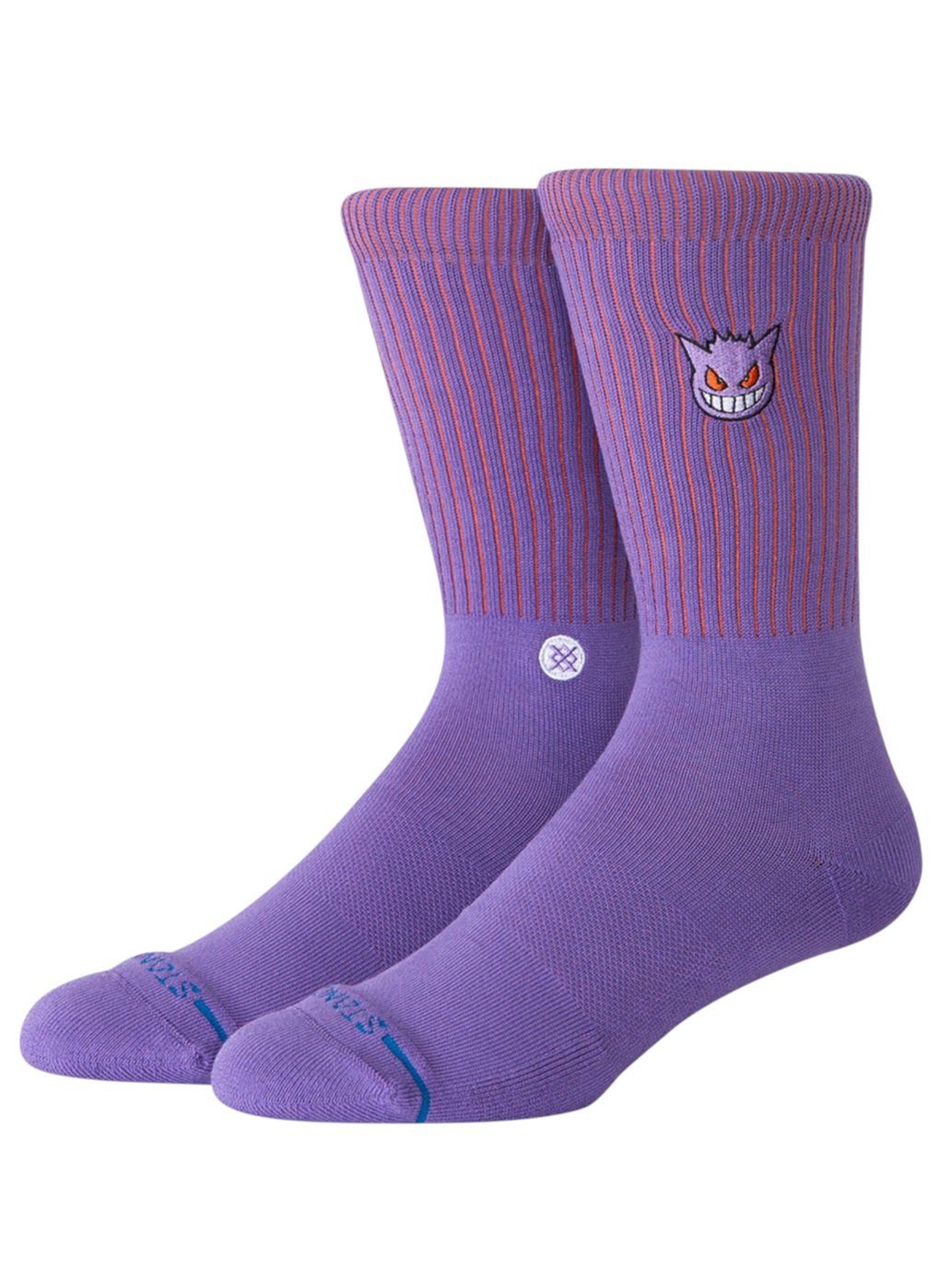 Stance Socken Tagessocke Crew Pokemon Gengar violett - 1 Paar günstig online kaufen
