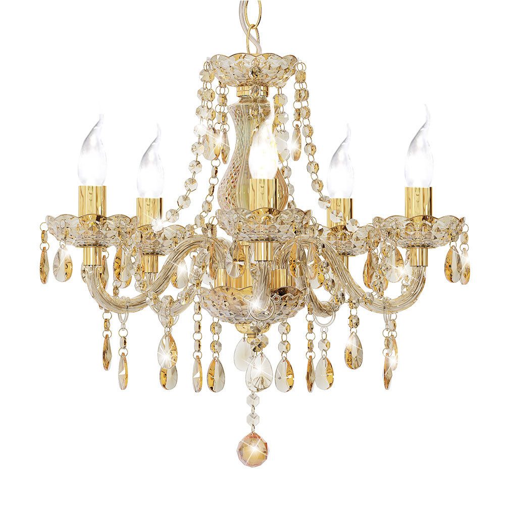 NOWA Kronleuchter, Leuchtmittel inklusive, Warmweiß, Kronleuchter günstig online kaufen