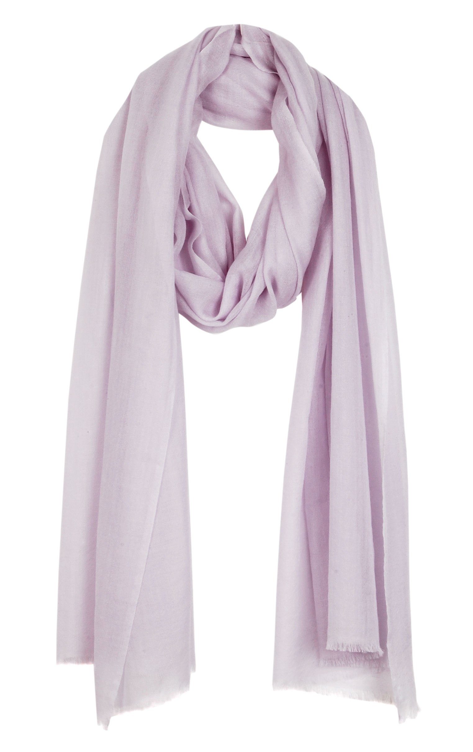 Bovari Kaschmirschal Kaschmir Schal Damen - 100% Kaschmir - Extra Leicht / Hauchzart, - Premium Cashmere - extra dünner Ganzjahresschal - 200 x 70 cm