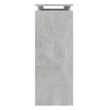 furnicato Beistelltisch Konsolentisch Betongrau 102x30x80 cm Holzwerkstoff