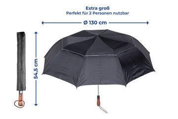 Maximex Stockregenschirm Kyrill, für Sturm geeignetes Gestell