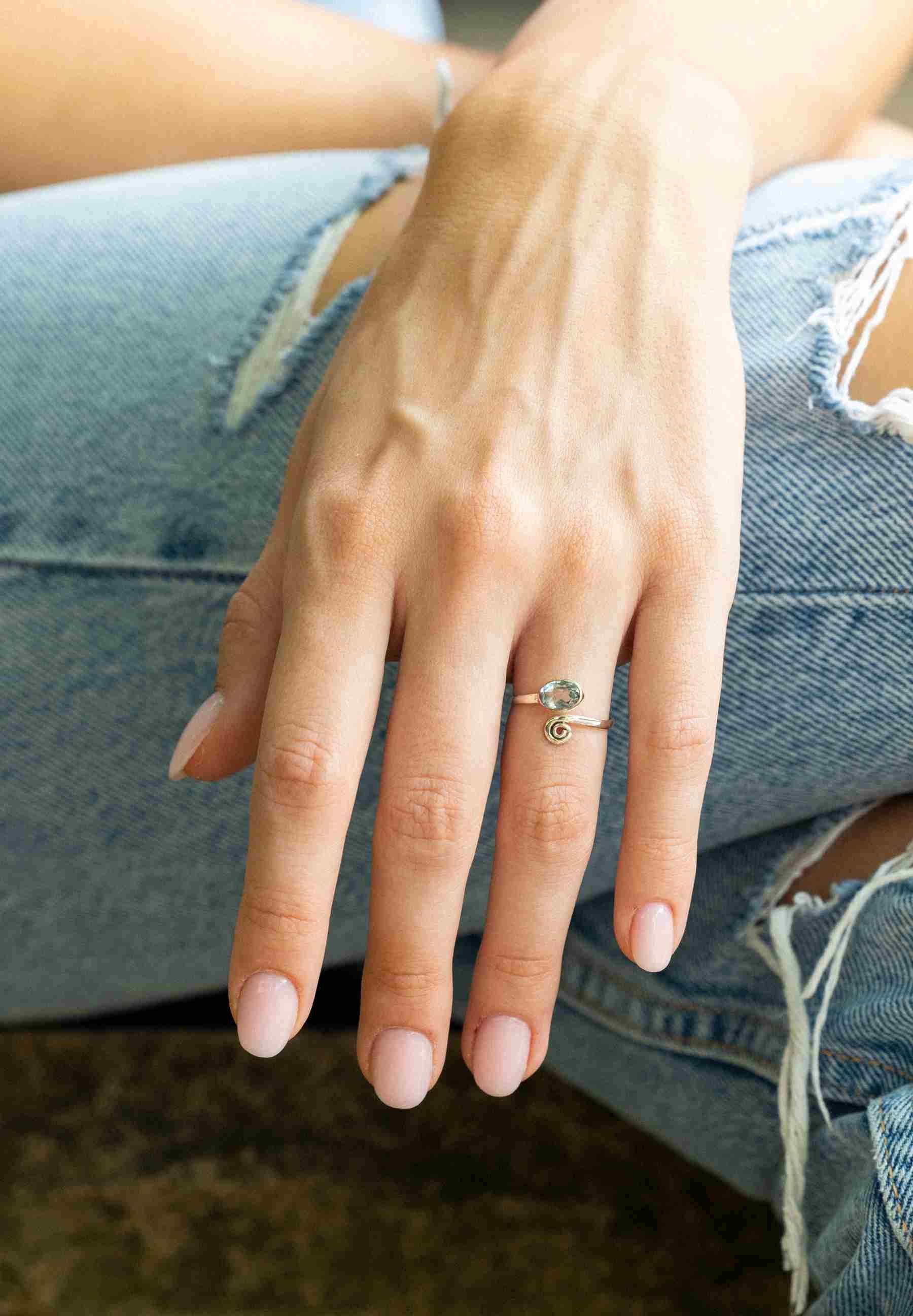 mantraroma Silberring (Ring mit Schmuckbeutel), Damenring günstig online kaufen