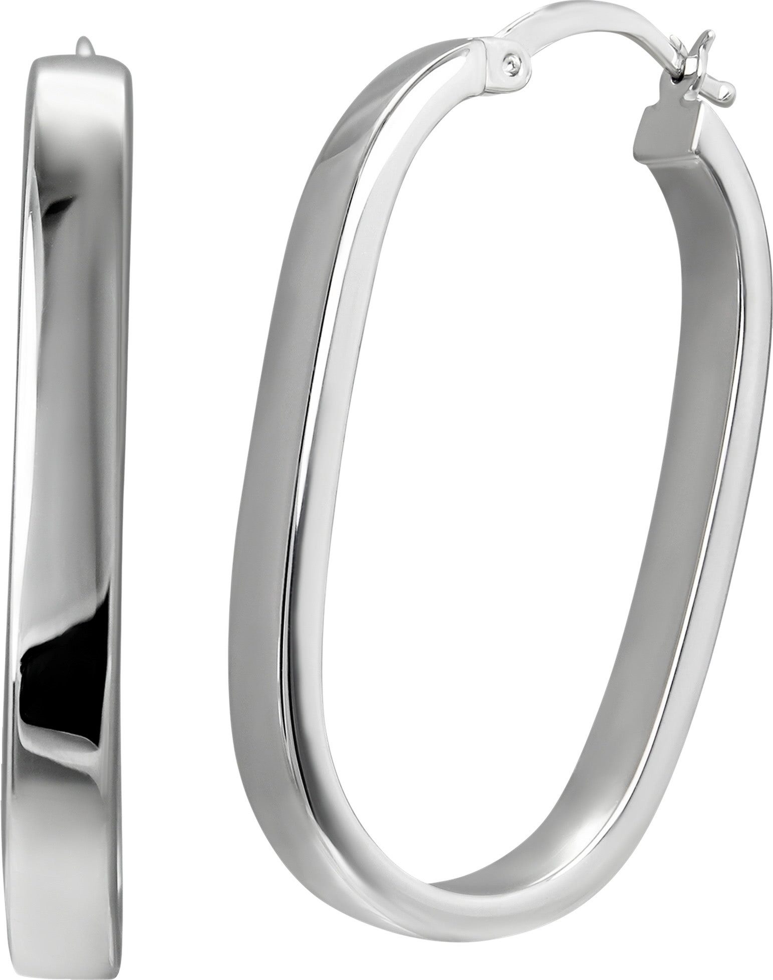 SilberDream Paar Creolen SilberDream Creole Oval Big 925 Sterling (Creolen) günstig online kaufen