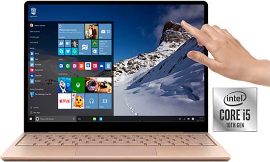 Microsoft Surface Laptop Go i5 128/8 Notebook (31,5 cm/12,4 Zoll, Intel Core i5 1035G1, UHD Graphics, 128 GB SSD)