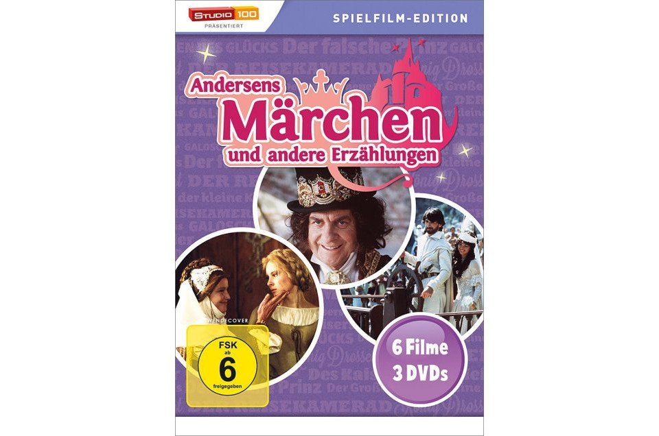DVD Andersens Märchen und andere Erzählungen (6 Filme)